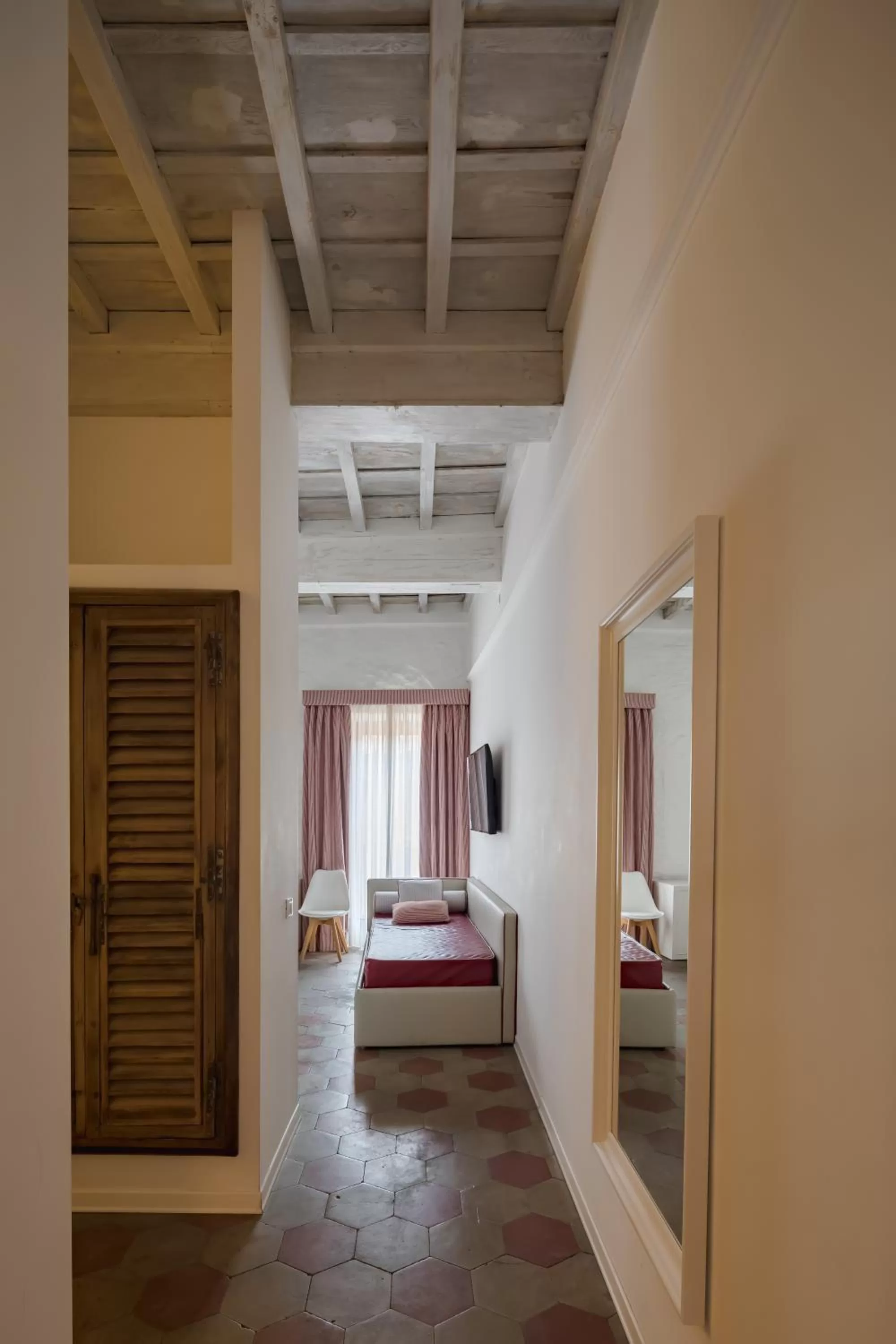 Bed in Palazzo Lupardi Relais