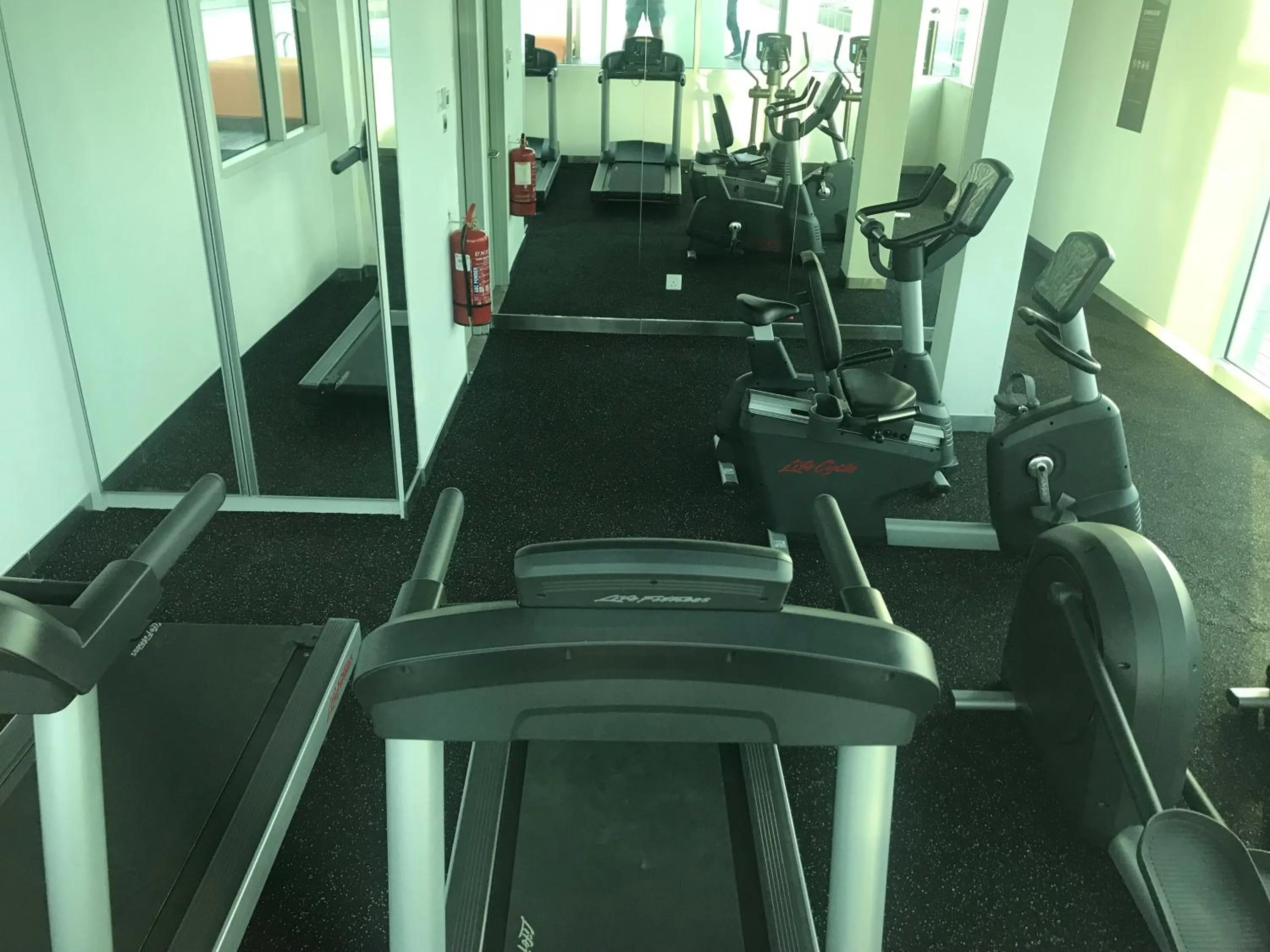 Fitness centre/facilities in Sunset Seaview Vacation Condos @ Infinity Avenue