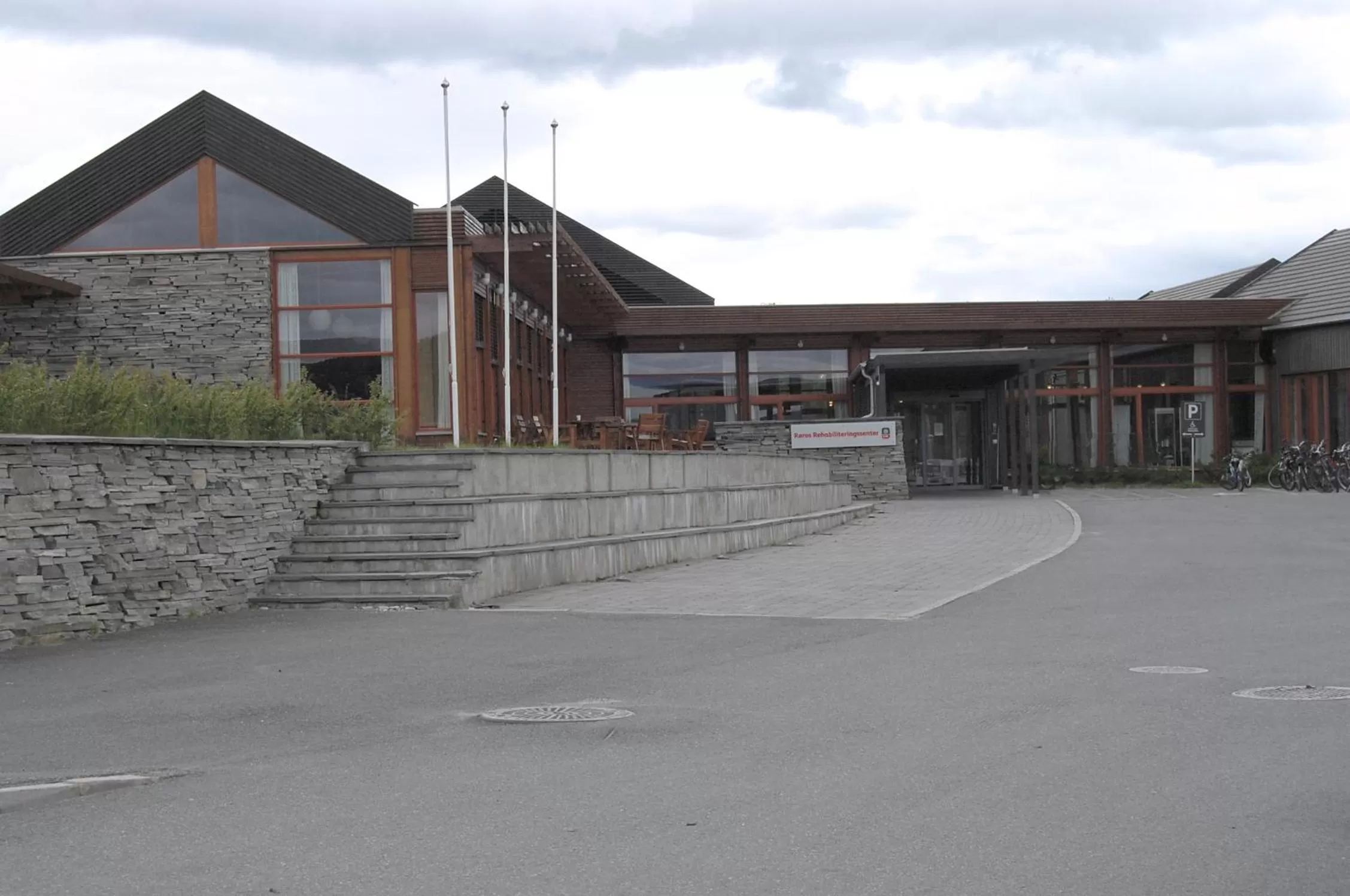 Patio, Property Building in Unicare Røros Gjesteovernatting