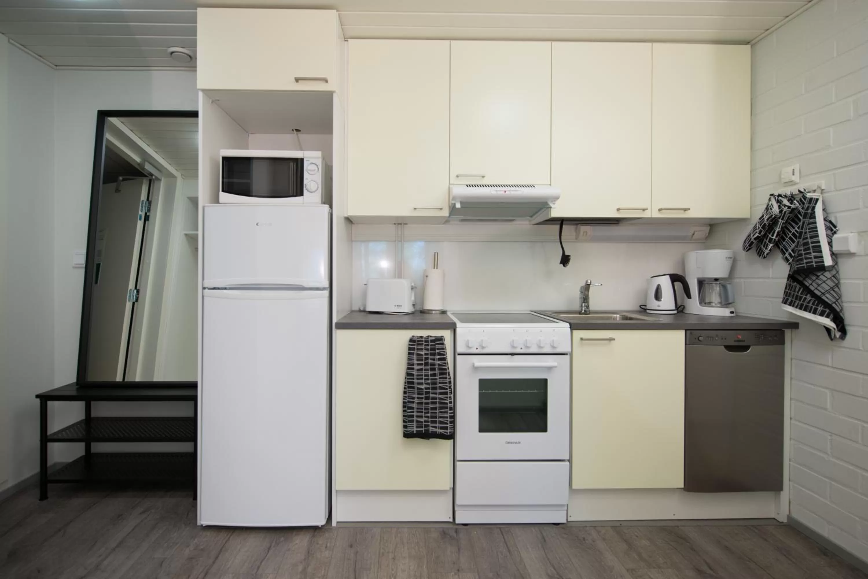 Kitchen or kitchenette in Innotelli Apartments