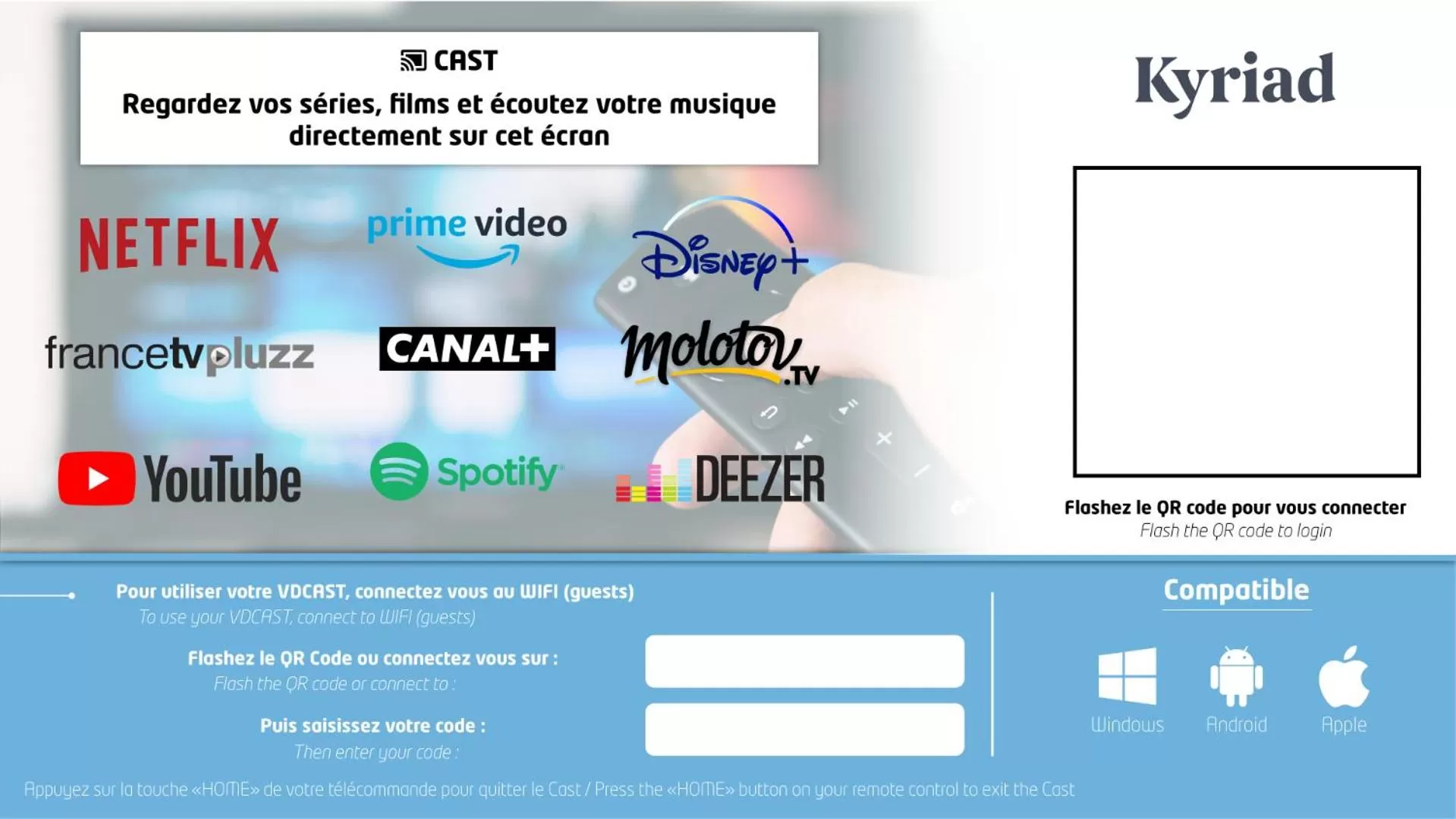 Area and facilities in Hôtel restaurant Kyriad Fréjus