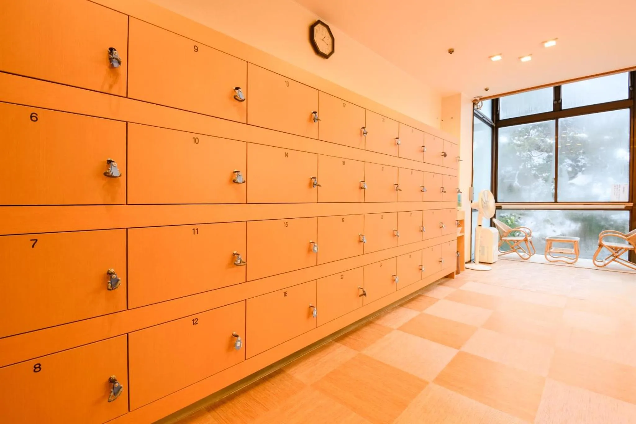 Hot Spring Bath in Shirasagiyu Tawaraya