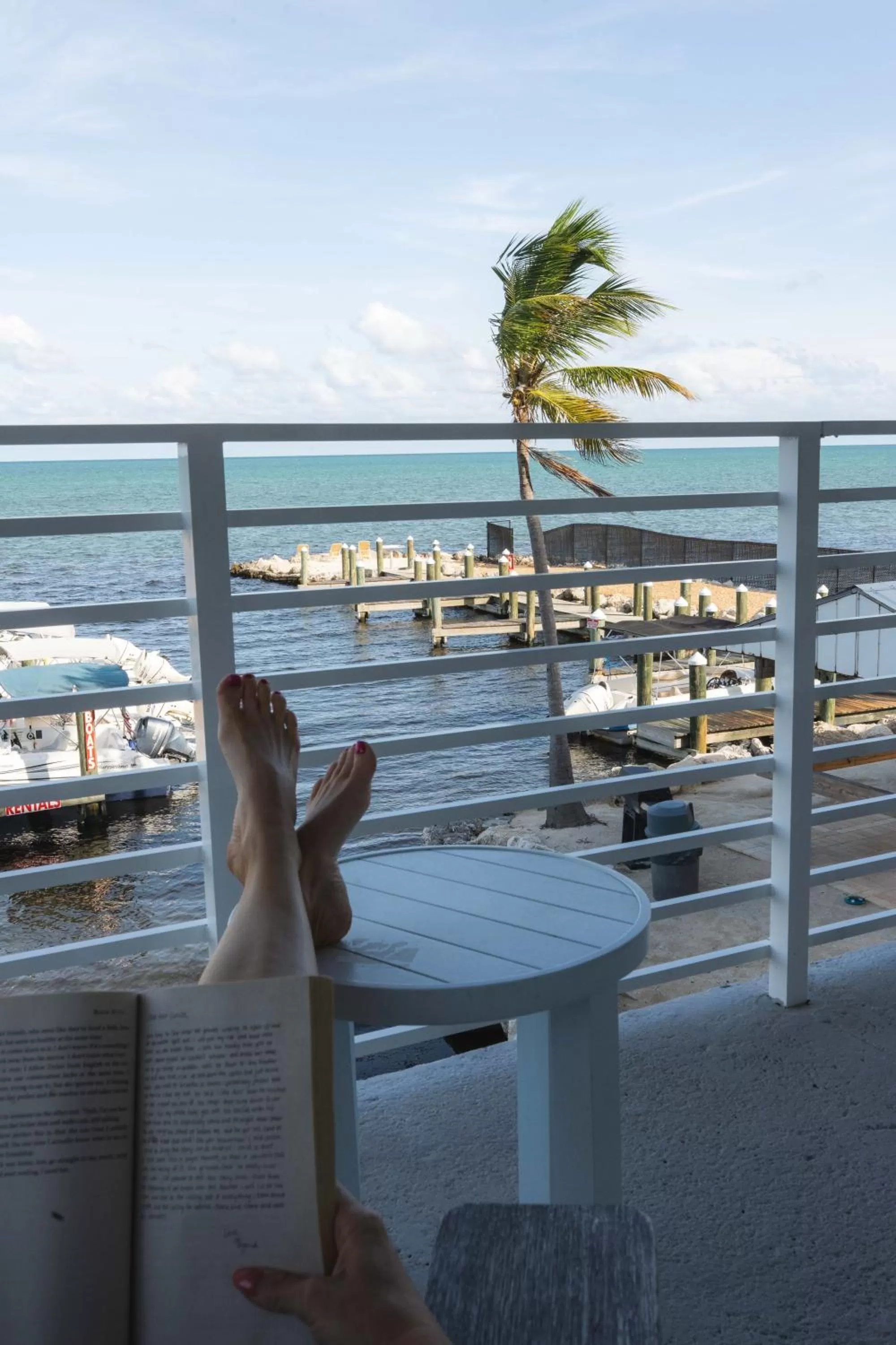 Sea view in Hadley Resort and Marina