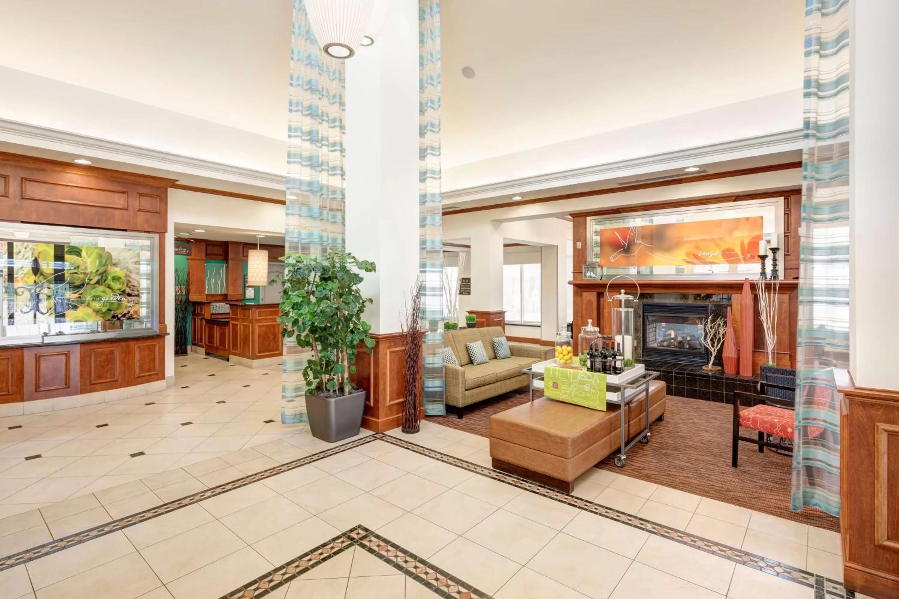 Lobby or reception in Hilton Garden Inn Austin North