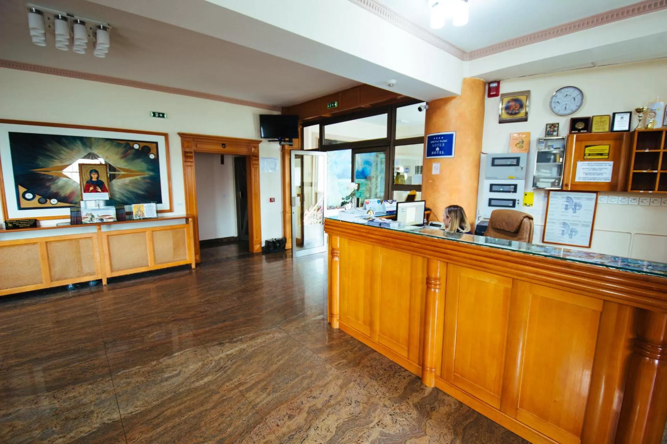 Lobby or reception in Hotel Kristal Palas