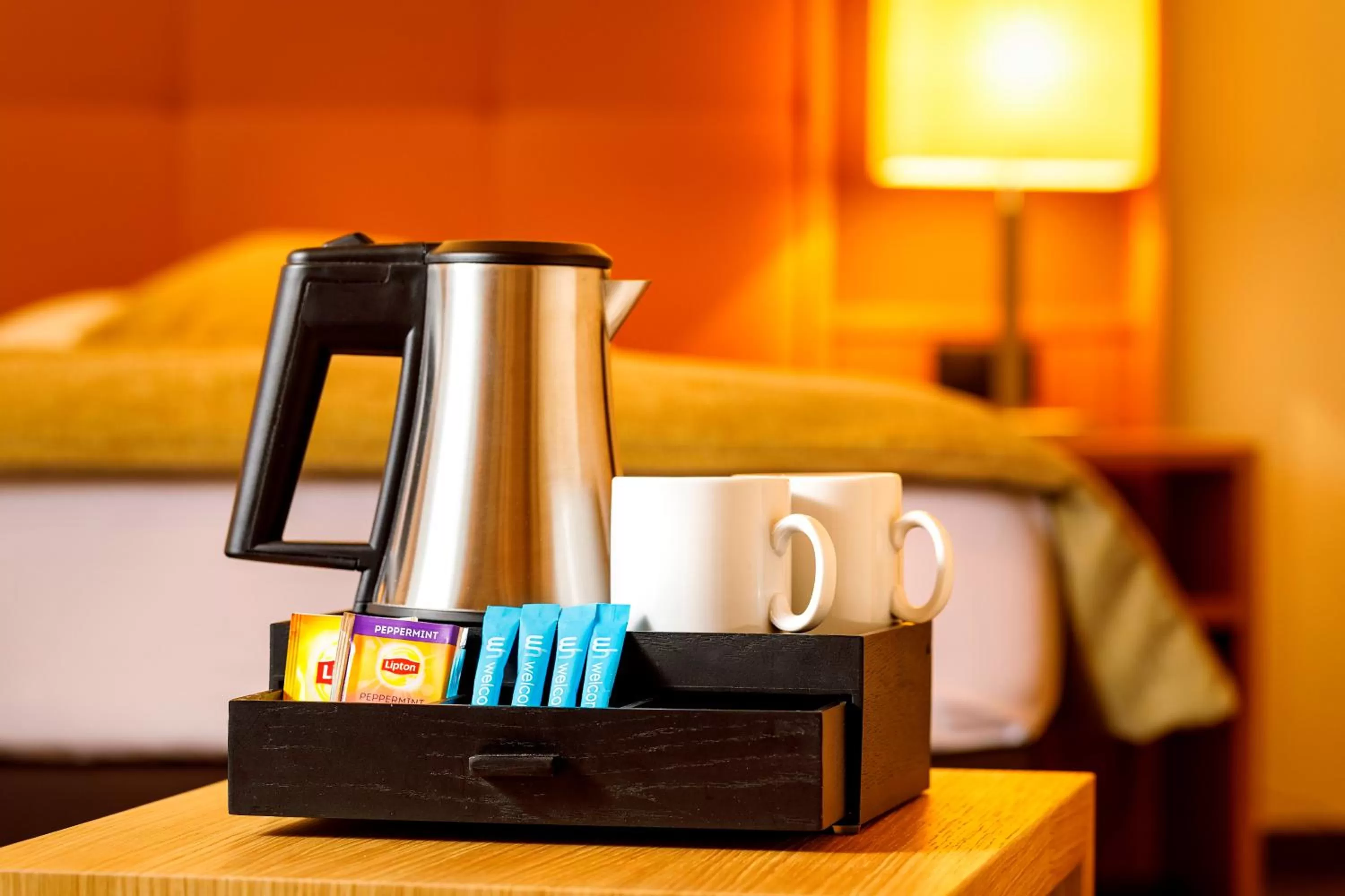 Decorative detail, Bed in Ramada by Wyndham Baden Hotel du Parc