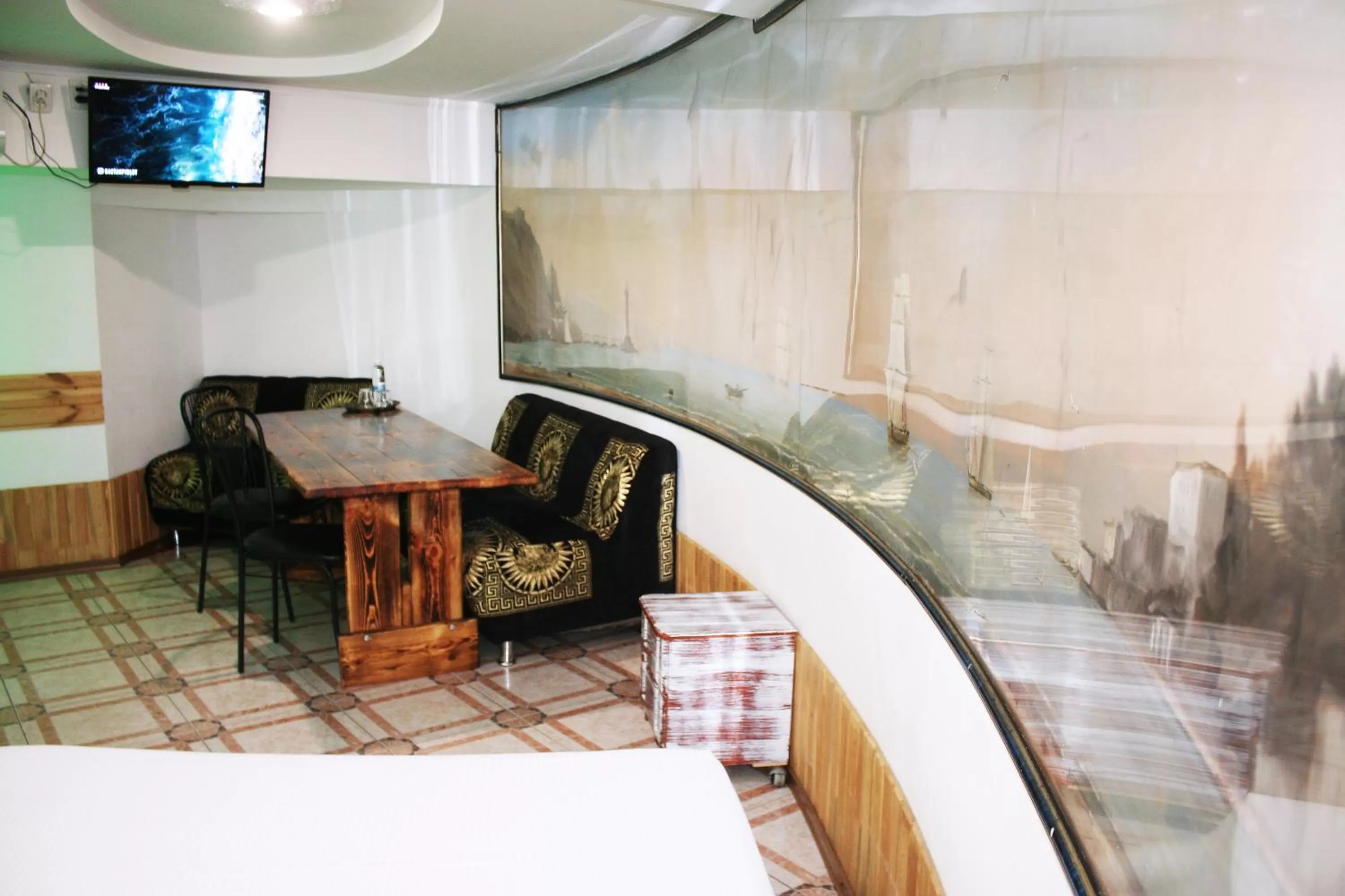 TV and multimedia, Bed in MAMBA HOTEL - готель в укритті