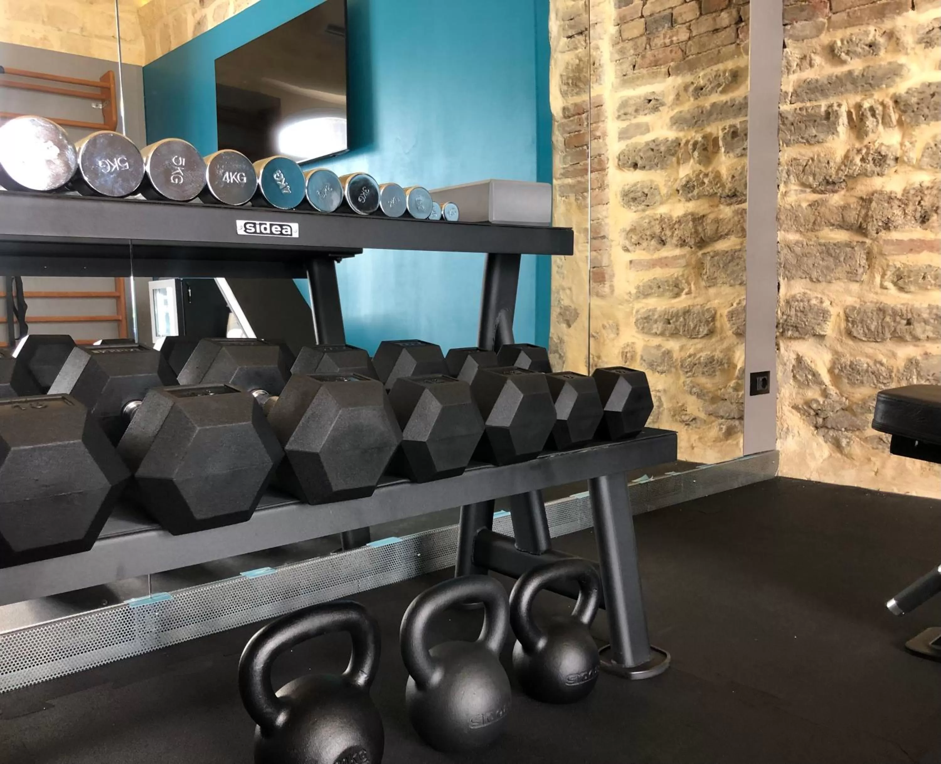 Fitness centre/facilities in Palazzo Brunaccini Boutique Hotel