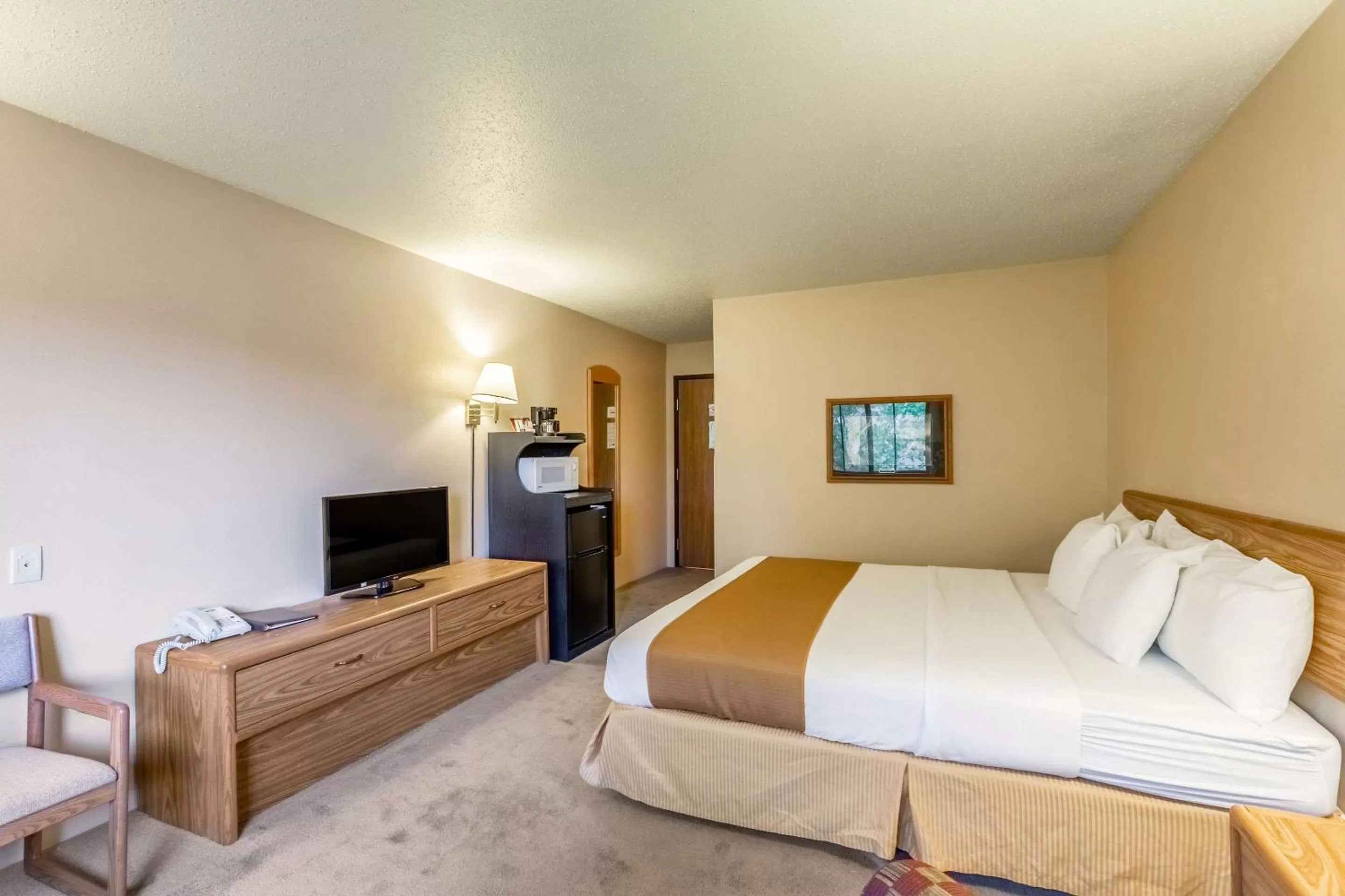 Photo of the whole room, Bed in Rodeway Inn