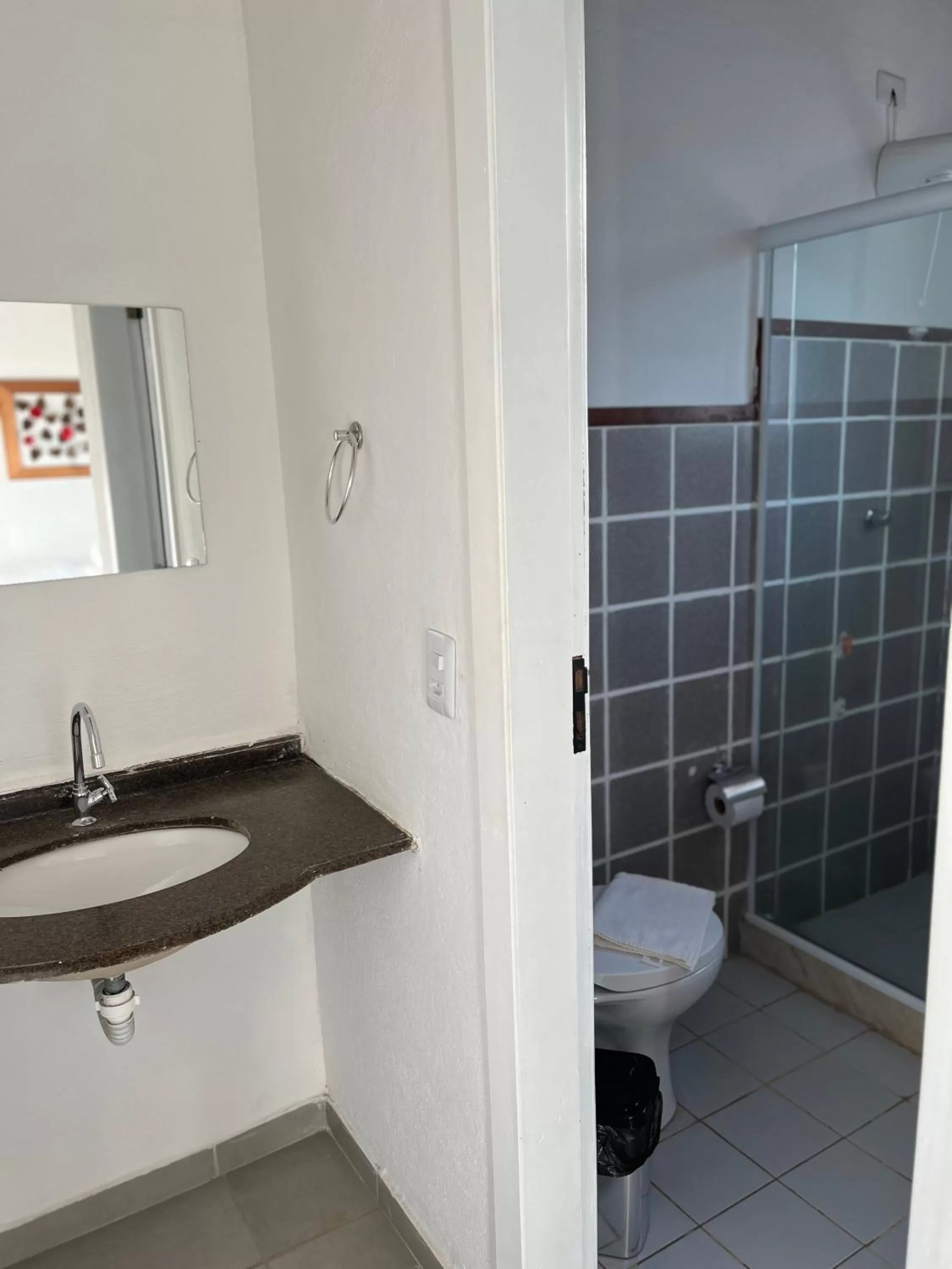 Bathroom in Pousada Portal de Paraty