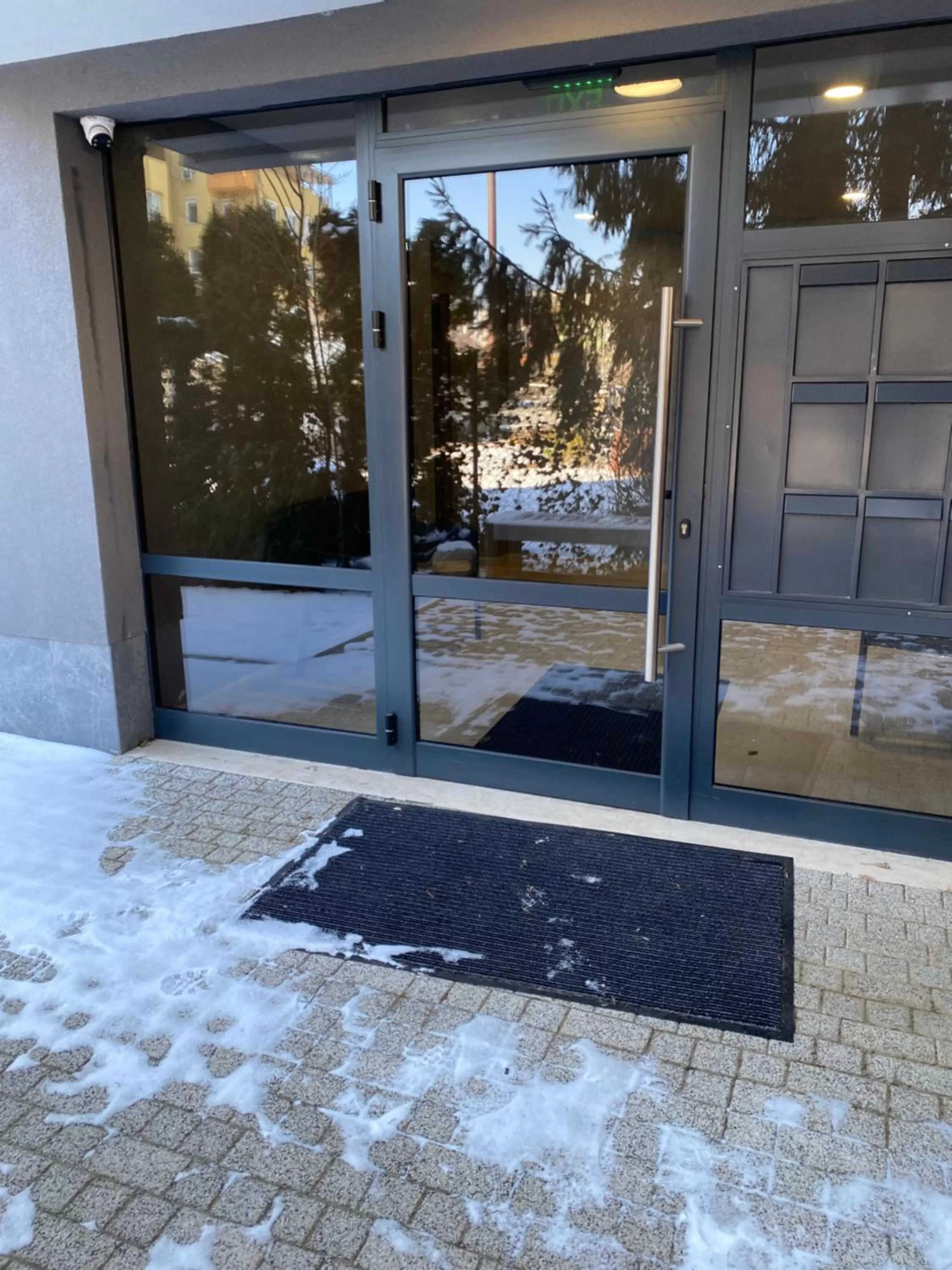 Facade/entrance in 7th Sense boutique apartments