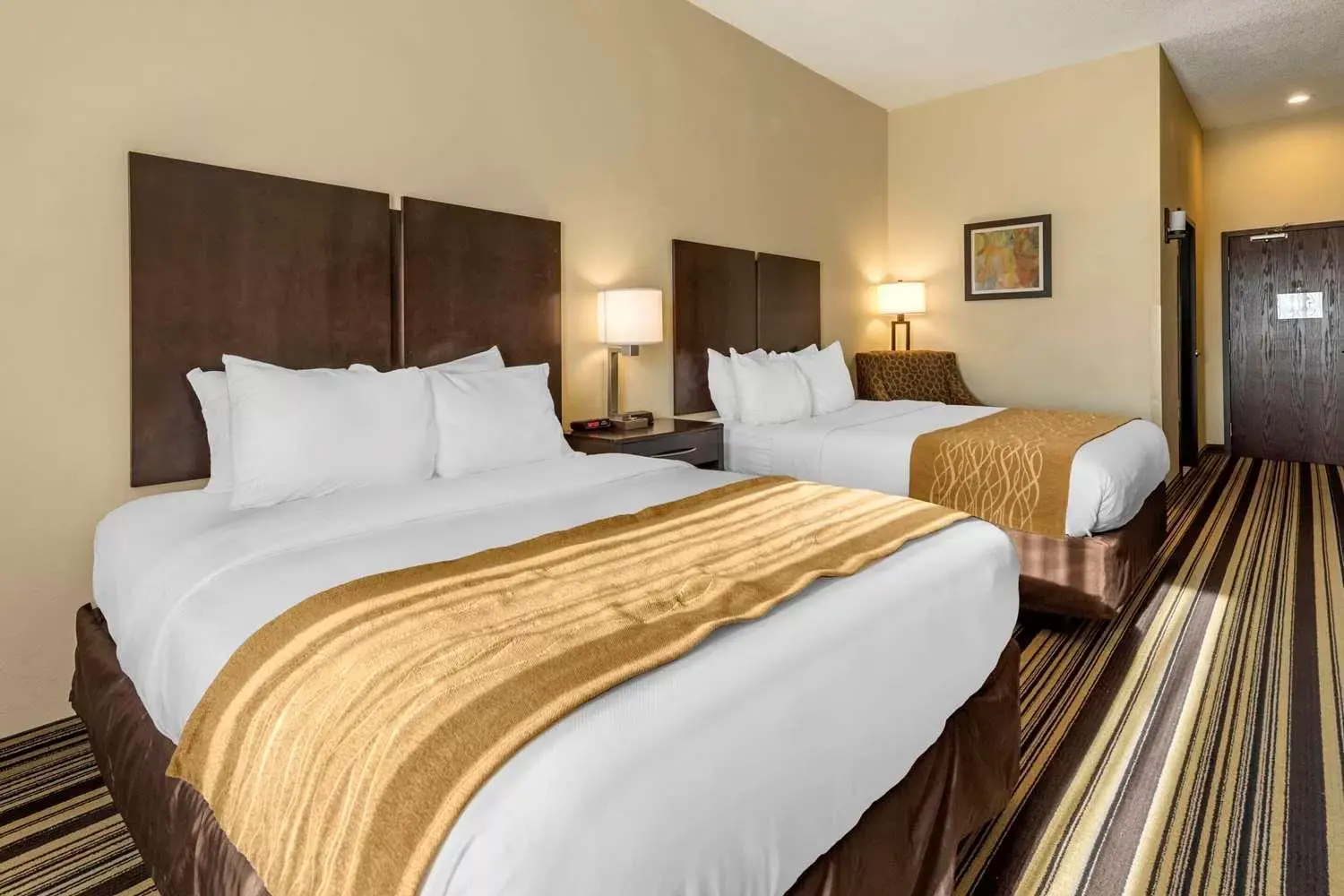 Queen Room with Two Queen Beds - Accessible/Non-Smoking in Comfort Inn & Suites Triadelphia - Wheeling Queen Room with Two Queen Beds - Accessible/Non-Smoking in Comfort Inn & Suites Triadelphia - Wheeling