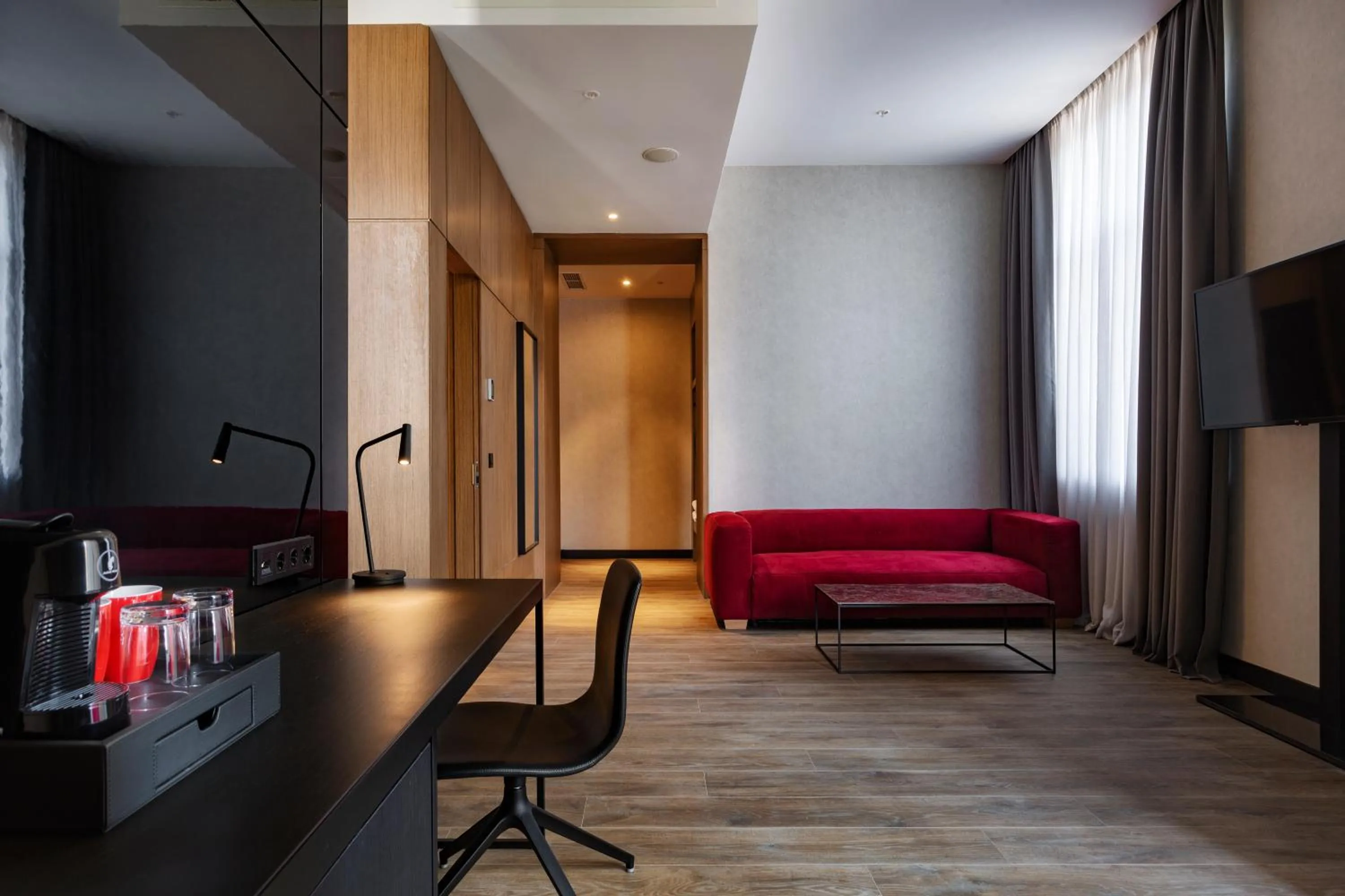 Bedroom in Radisson RED Tbilisi