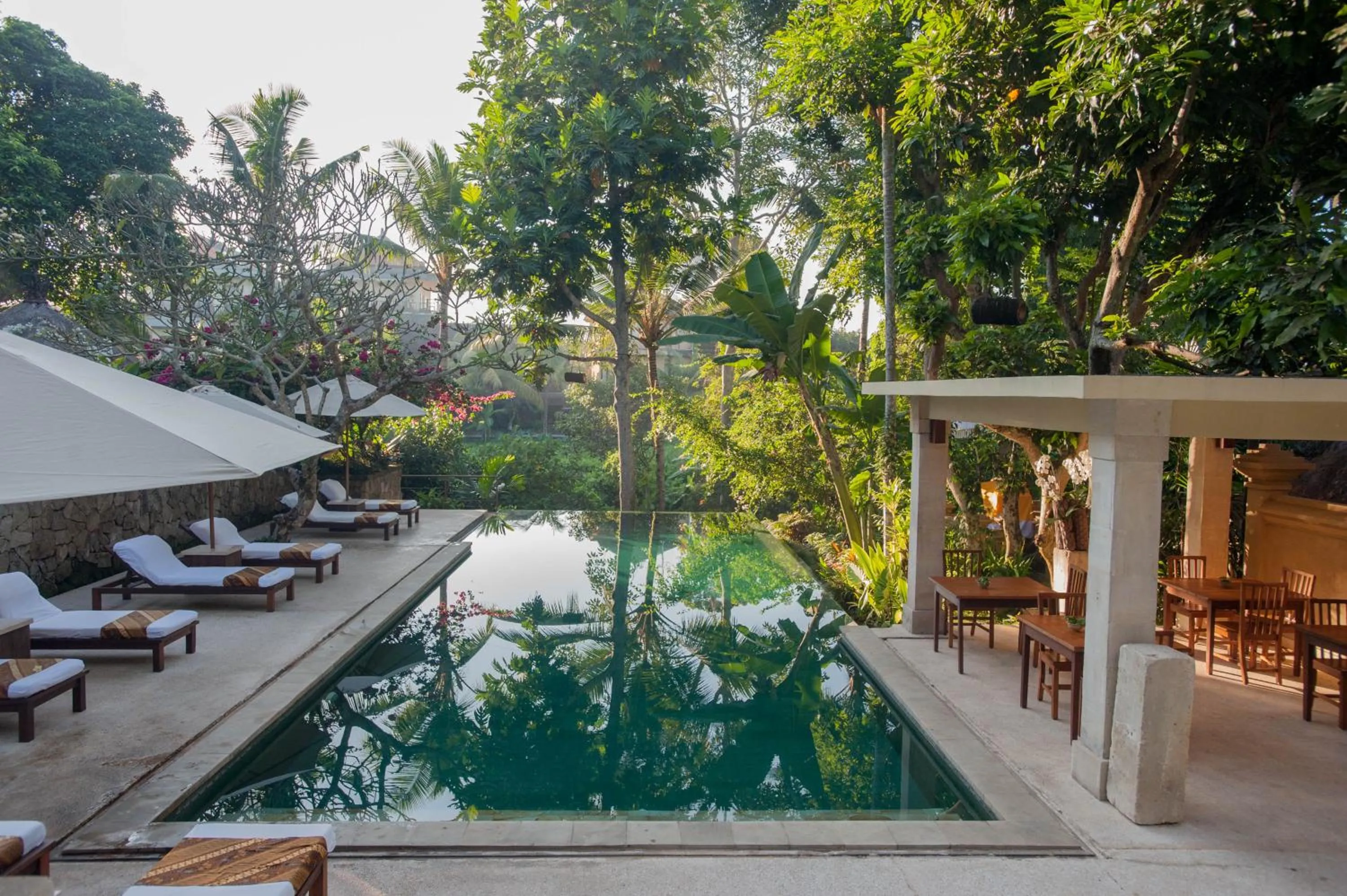 Lounge or bar in Komaneka at Monkey Forest Ubud