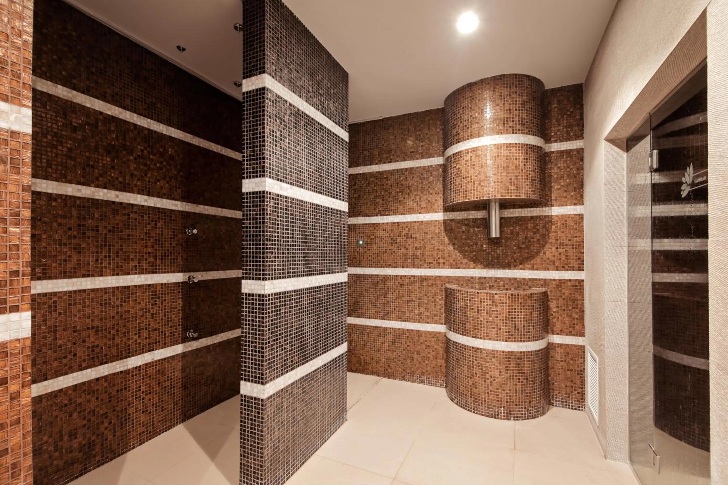 Steam room in Ramada Plaza Craiova