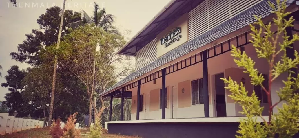 Property building in Thenmala Heritage