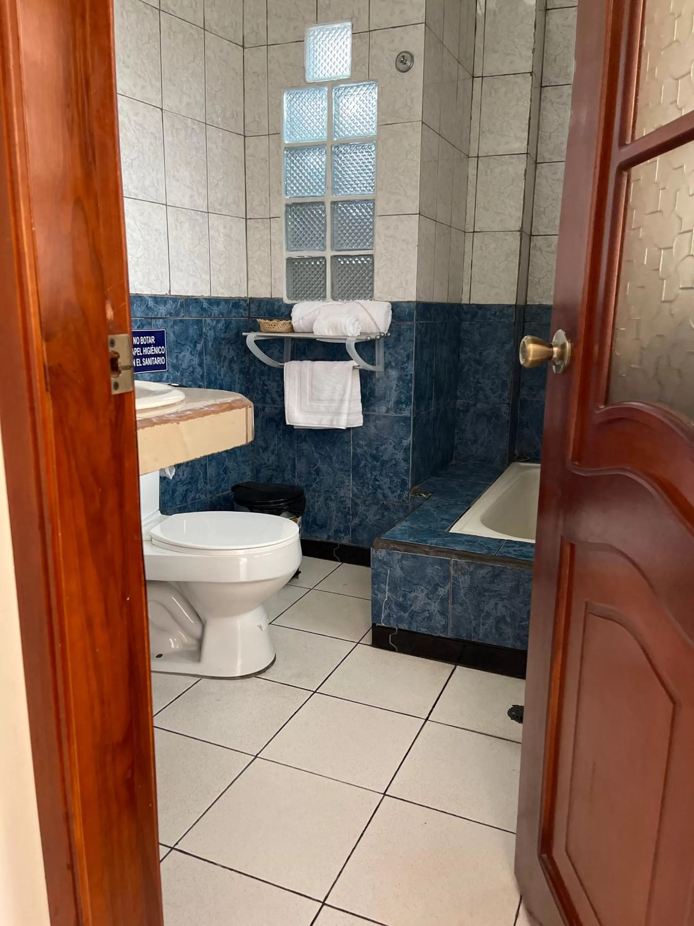 Bathroom in House Center