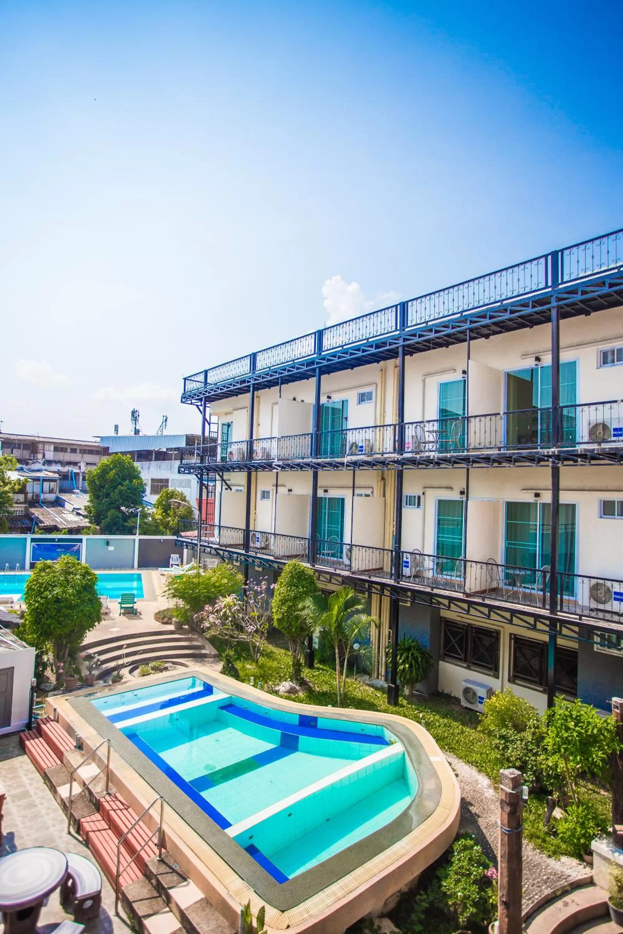 Property building in Prince Hotel Chiang Mai