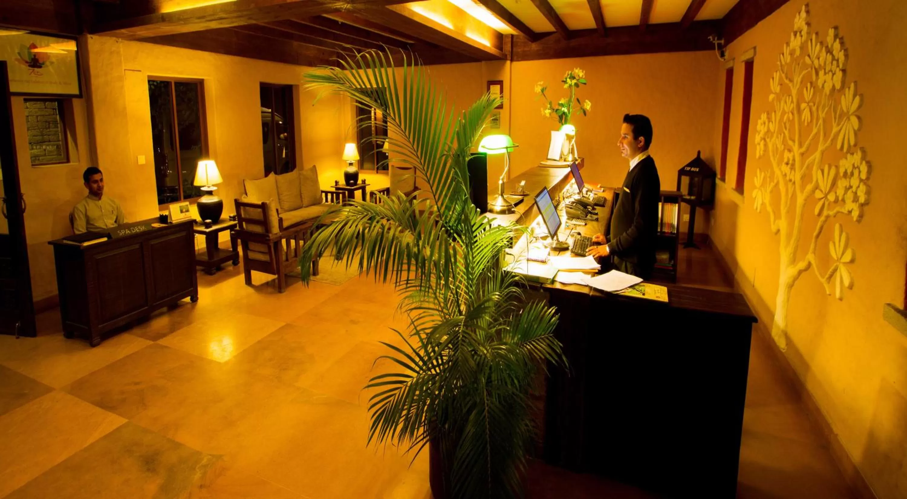 Lobby or reception in Temple Tree Resort & Spa, Pokhara