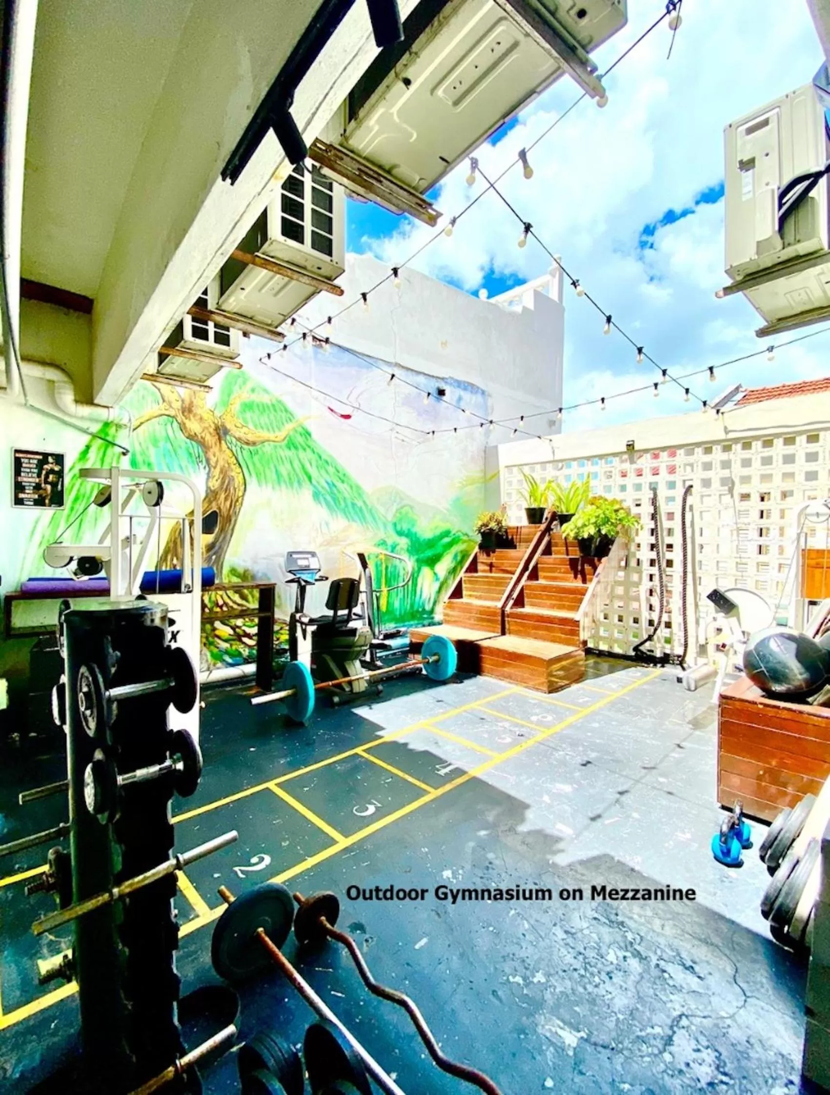 Fitness centre/facilities in Kim Haus Loft