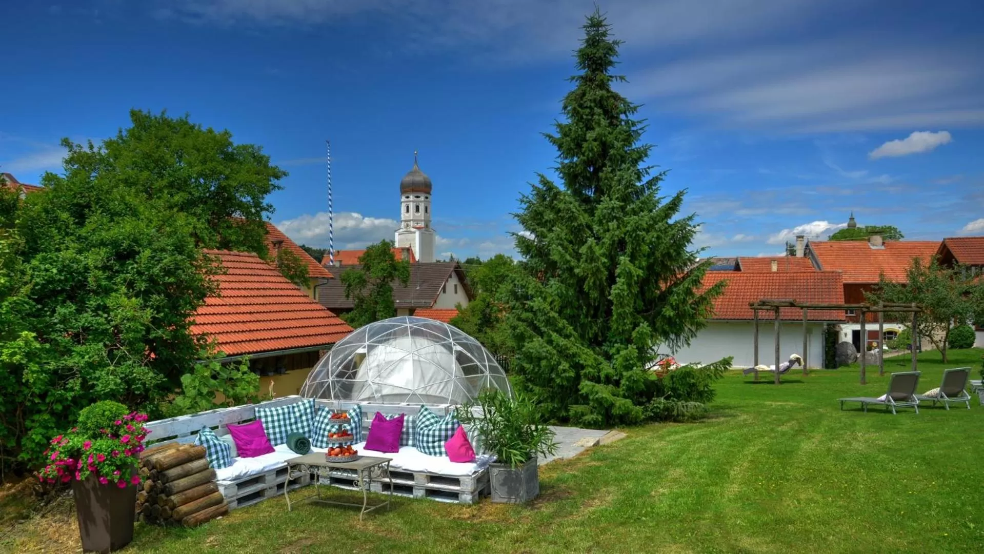 Garden in Boutique Hotel POST ANDECHS