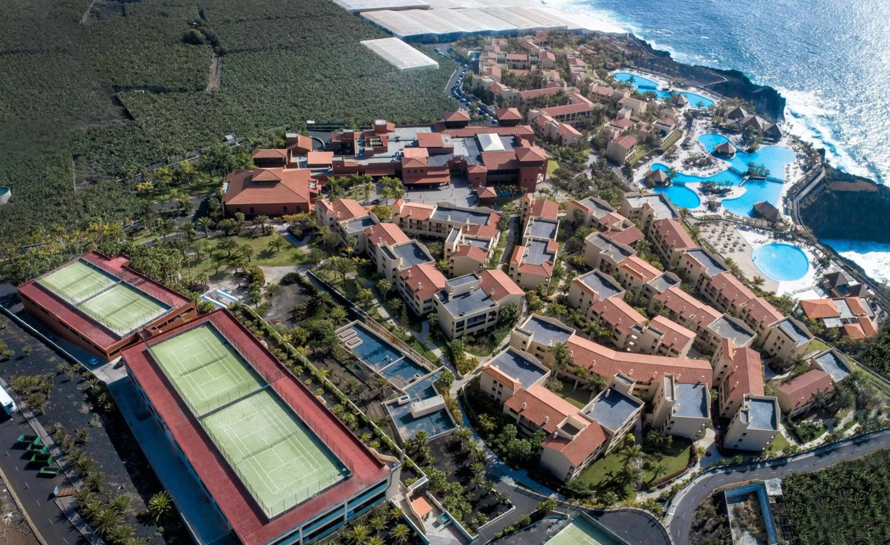 Bird's eye view in La Palma Princess