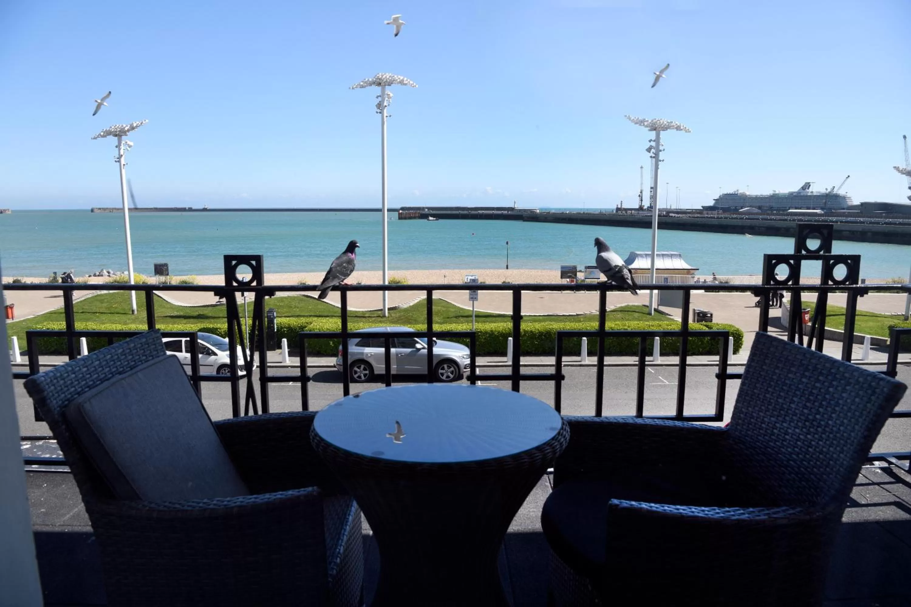 Balcony/Terrace in Dover Marina Hotel & Spa, Tapestry Collection by Hilton