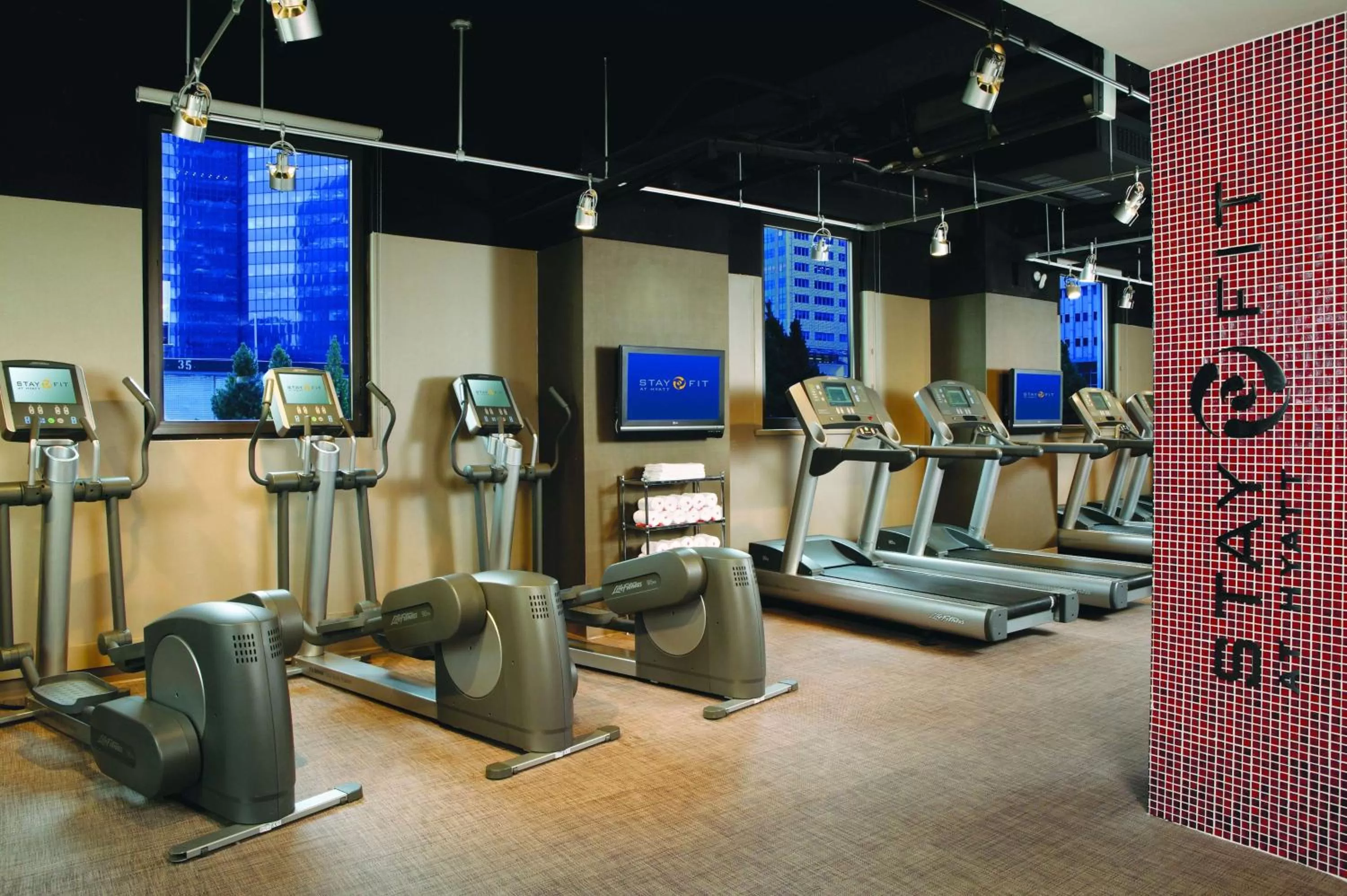 Fitness centre/facilities in Hyatt Grand Central New York
