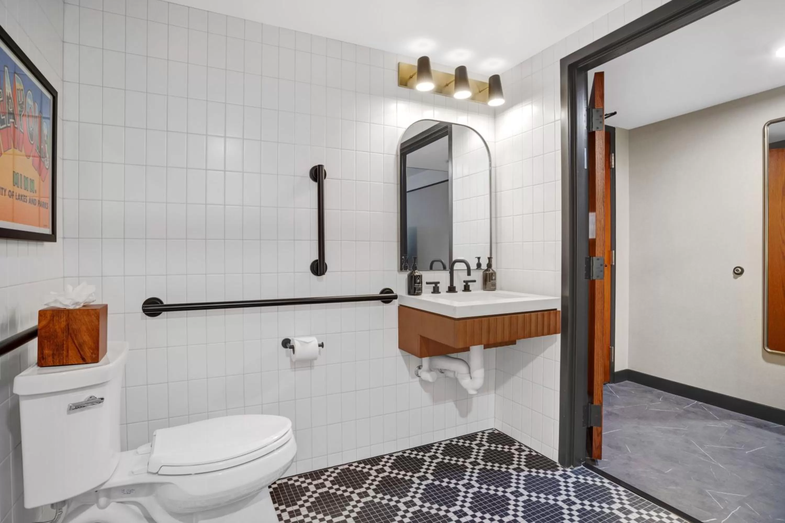 Bathroom in Hotel Indigo - Minneapolis Downtown by IHG