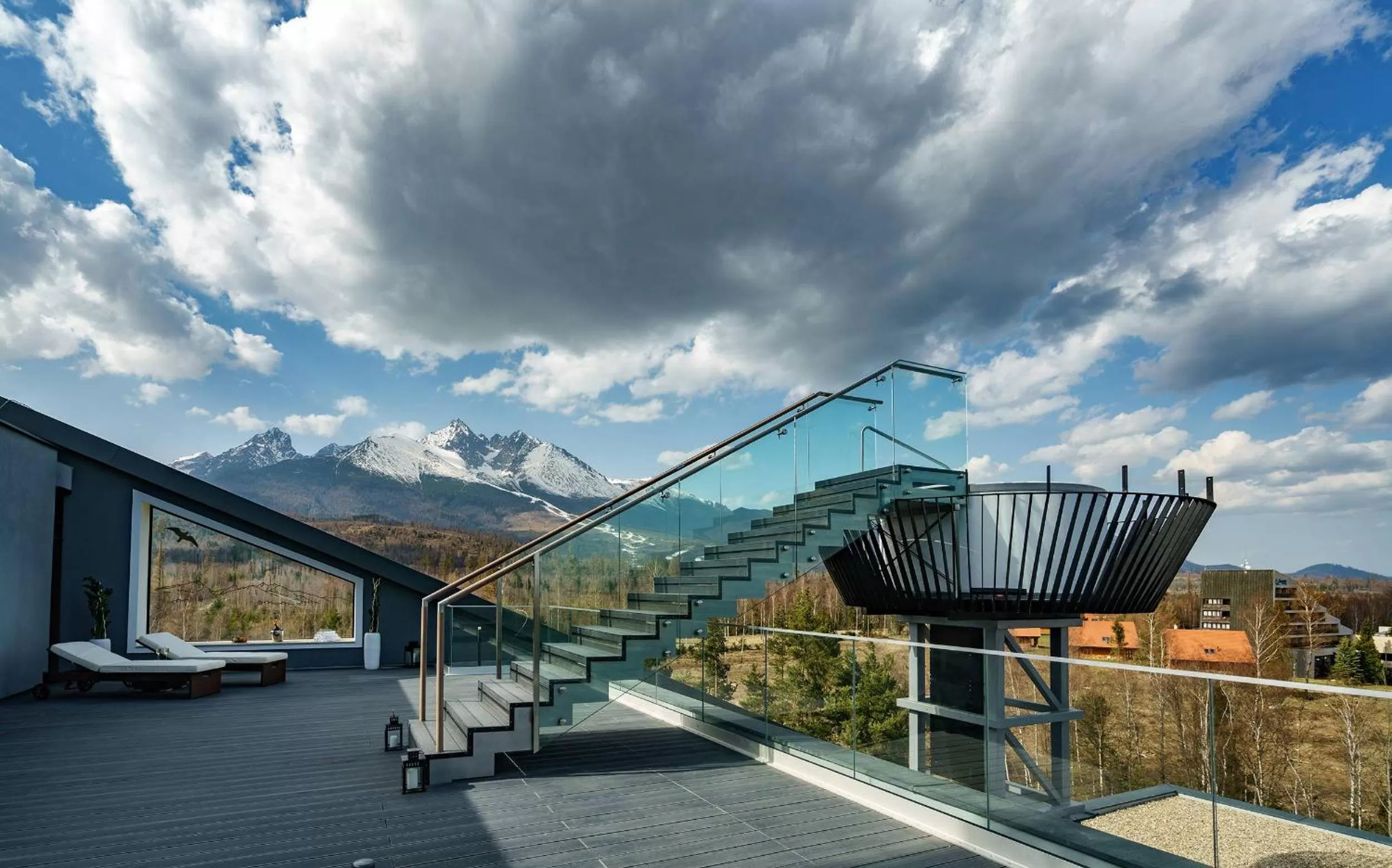 Open Air Bath in Horizont Resort