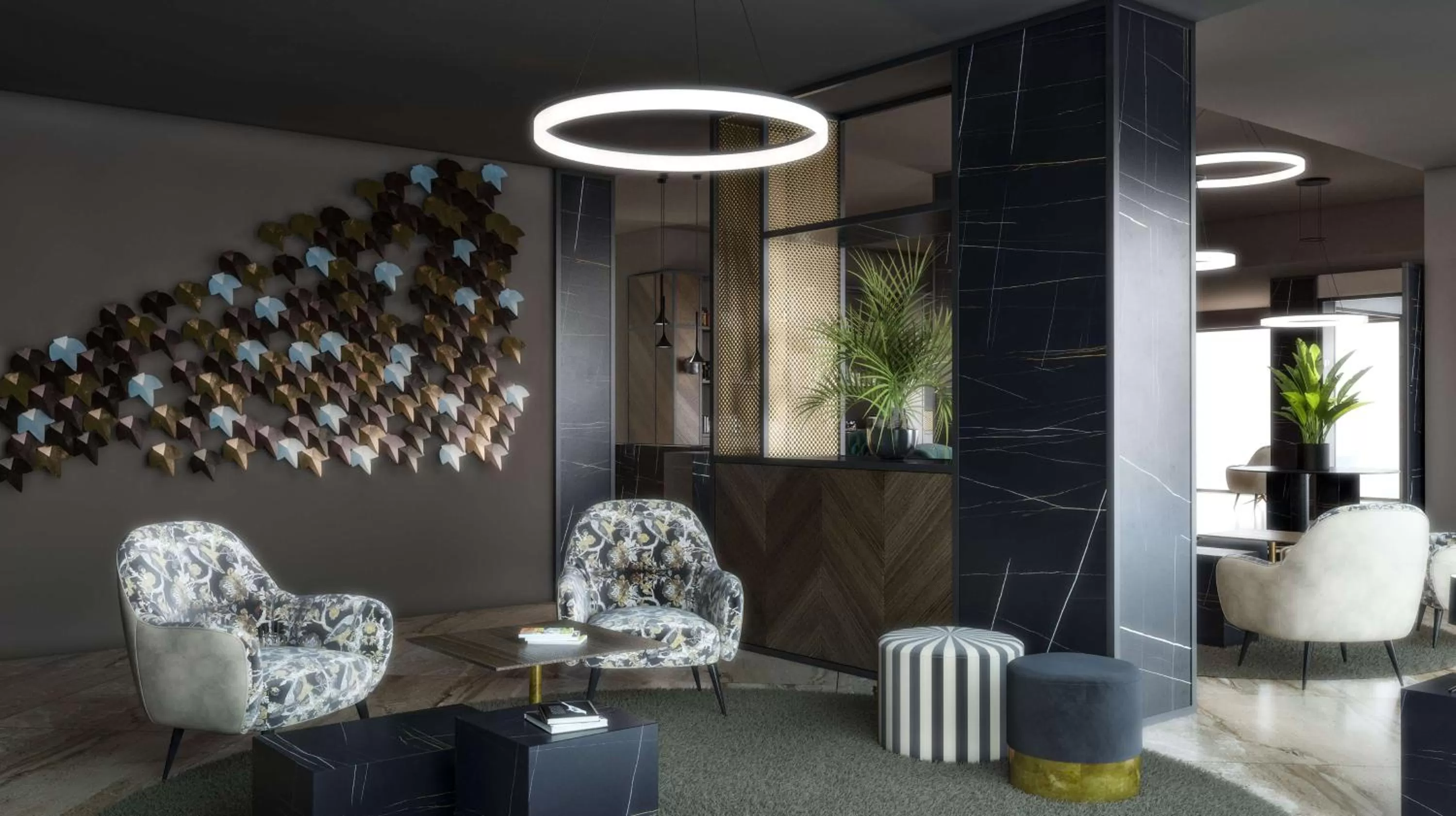 Lobby or reception in DoubleTree by Hilton Brescia