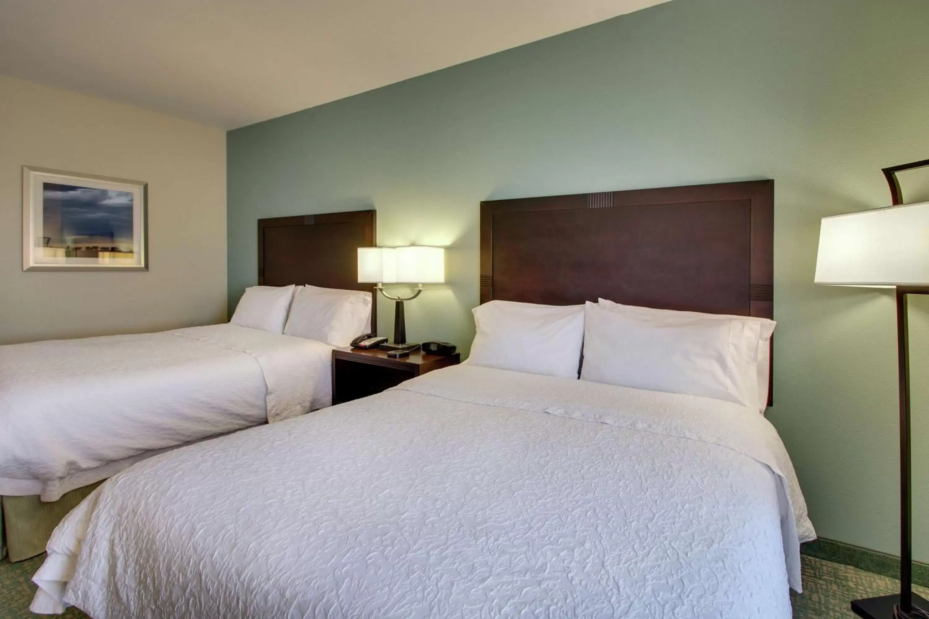 Room with Two Queen Beds - Non-Smoking in Hampton Inn Vernon Room with Two Queen Beds - Non-Smoking in Hampton Inn Vernon