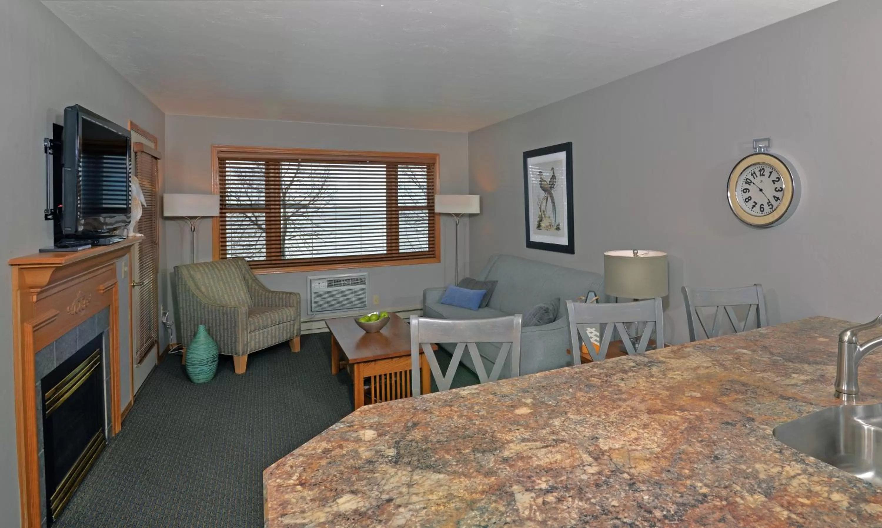 Living room in Westwood Shores Waterfront Resort
