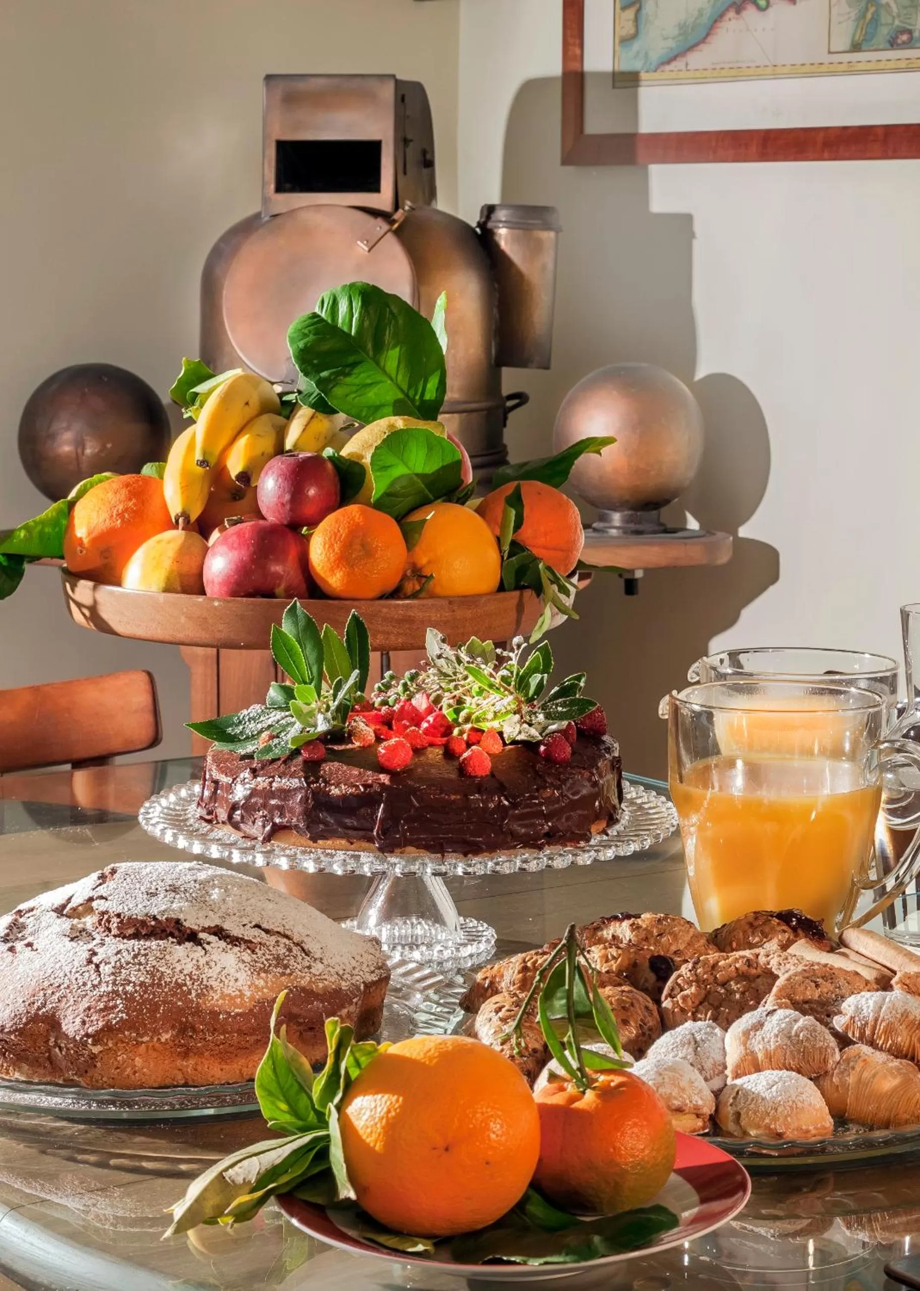 Food and drinks in Yacht Club Capo Cervo Suites B&B