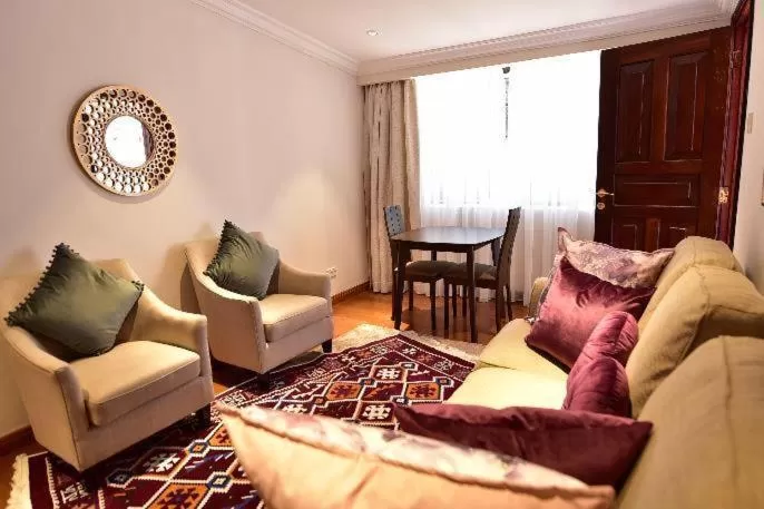 Seating Area in Palm Valley