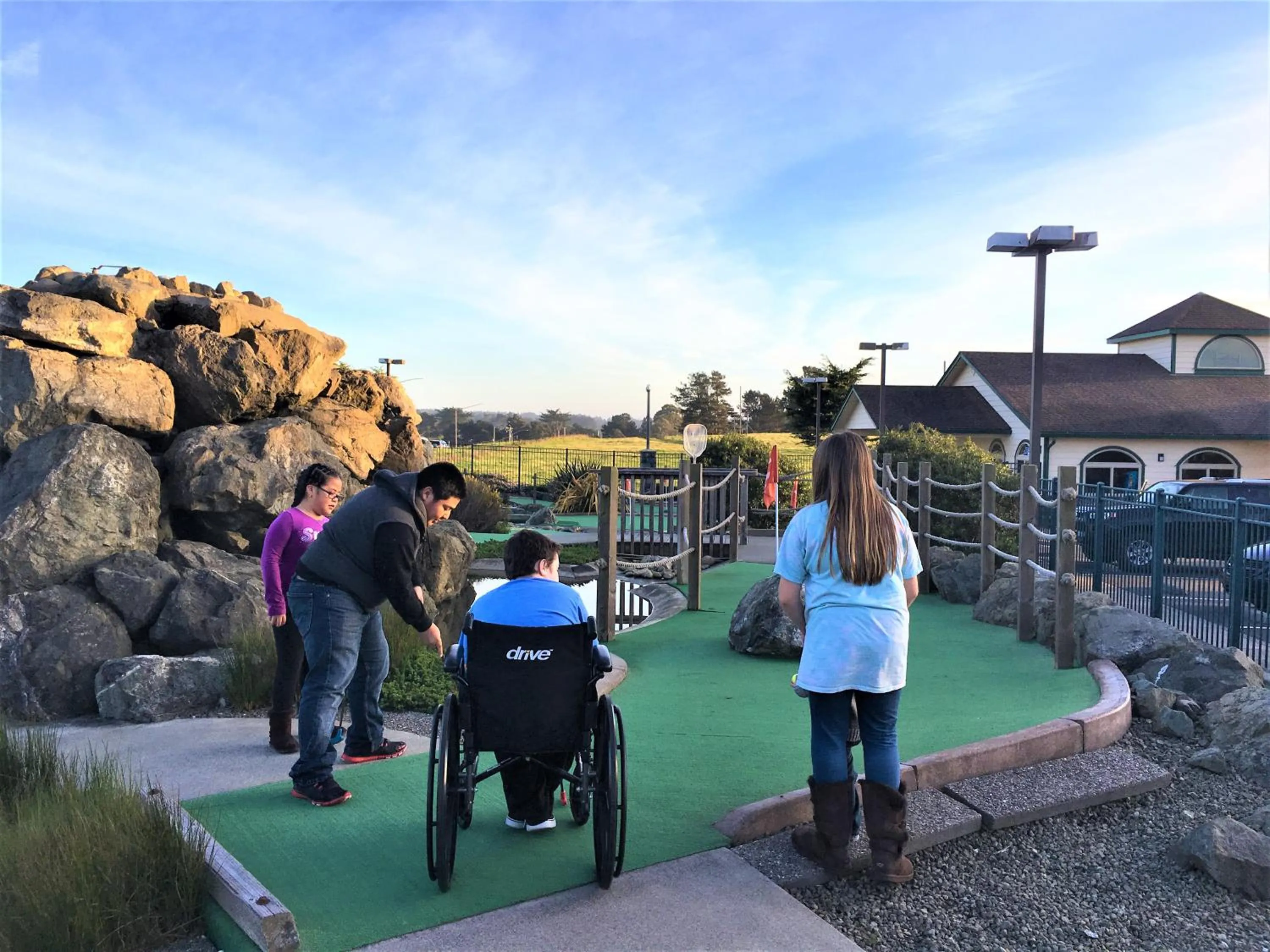 Minigolf in Emerald Dolphin Inn & Mini Golf