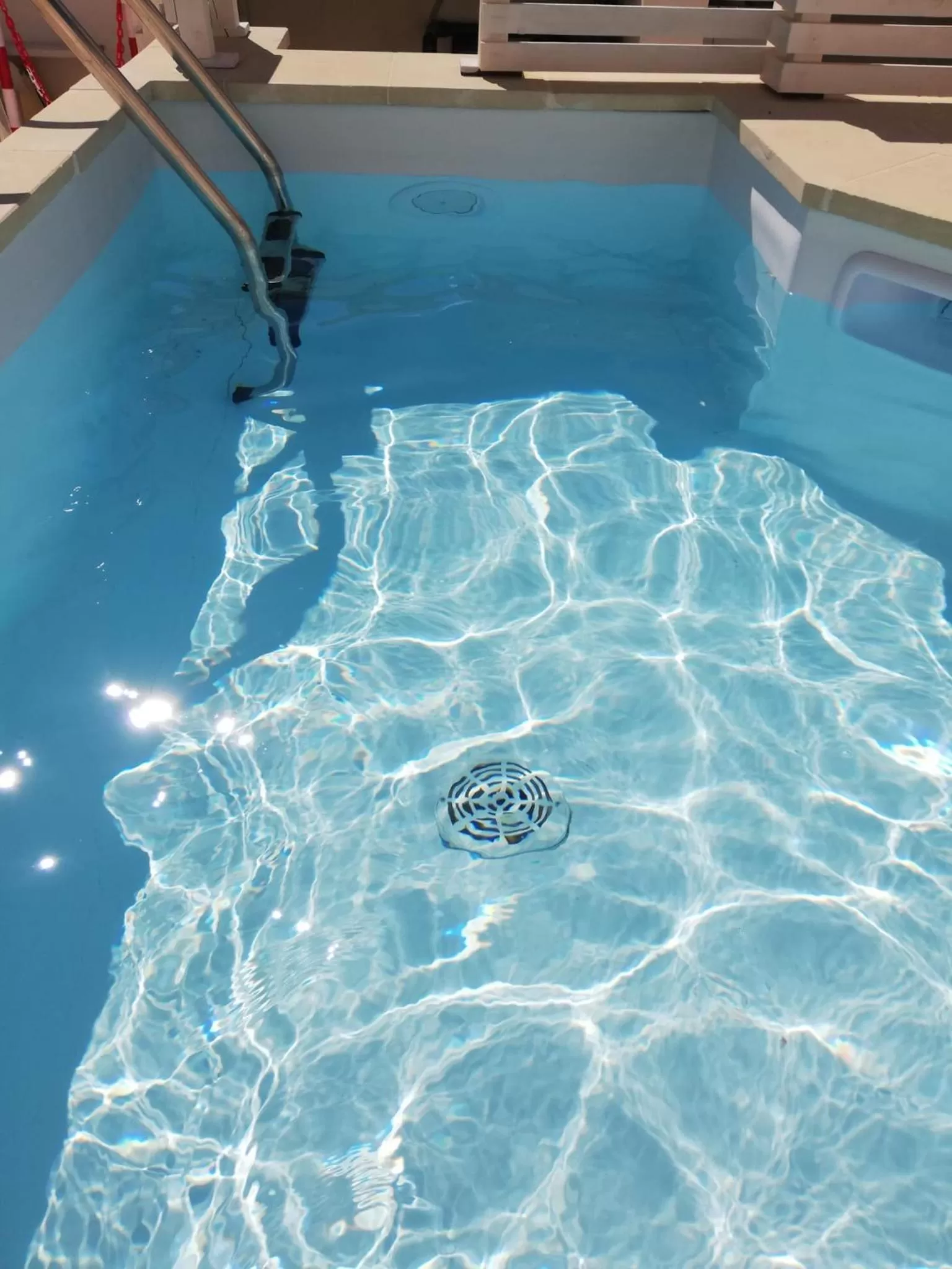 Swimming pool in Sine Tempore B&B