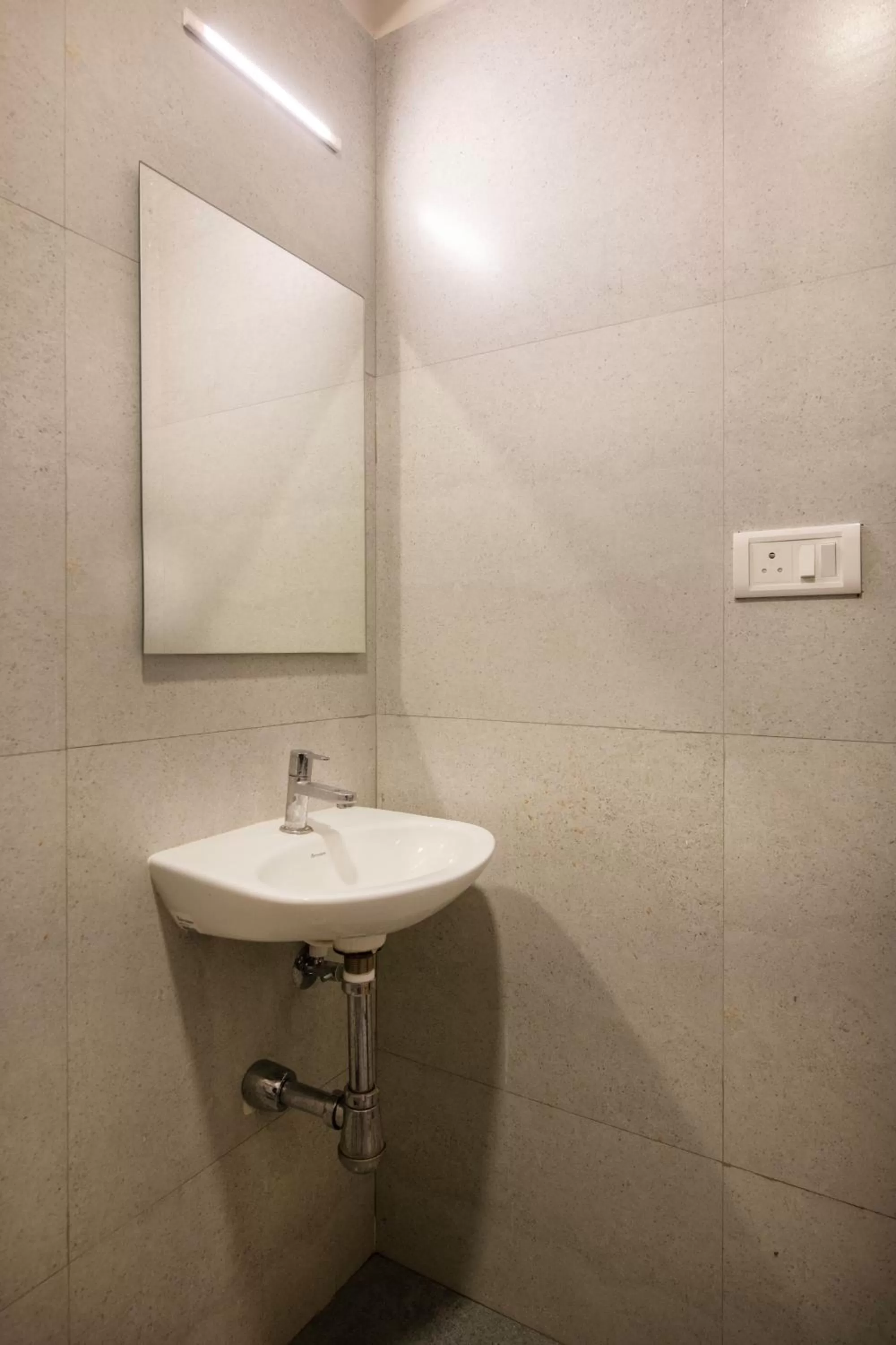 Bathroom in Convastay Prestige- Near Apollo Hospital & US Consulate