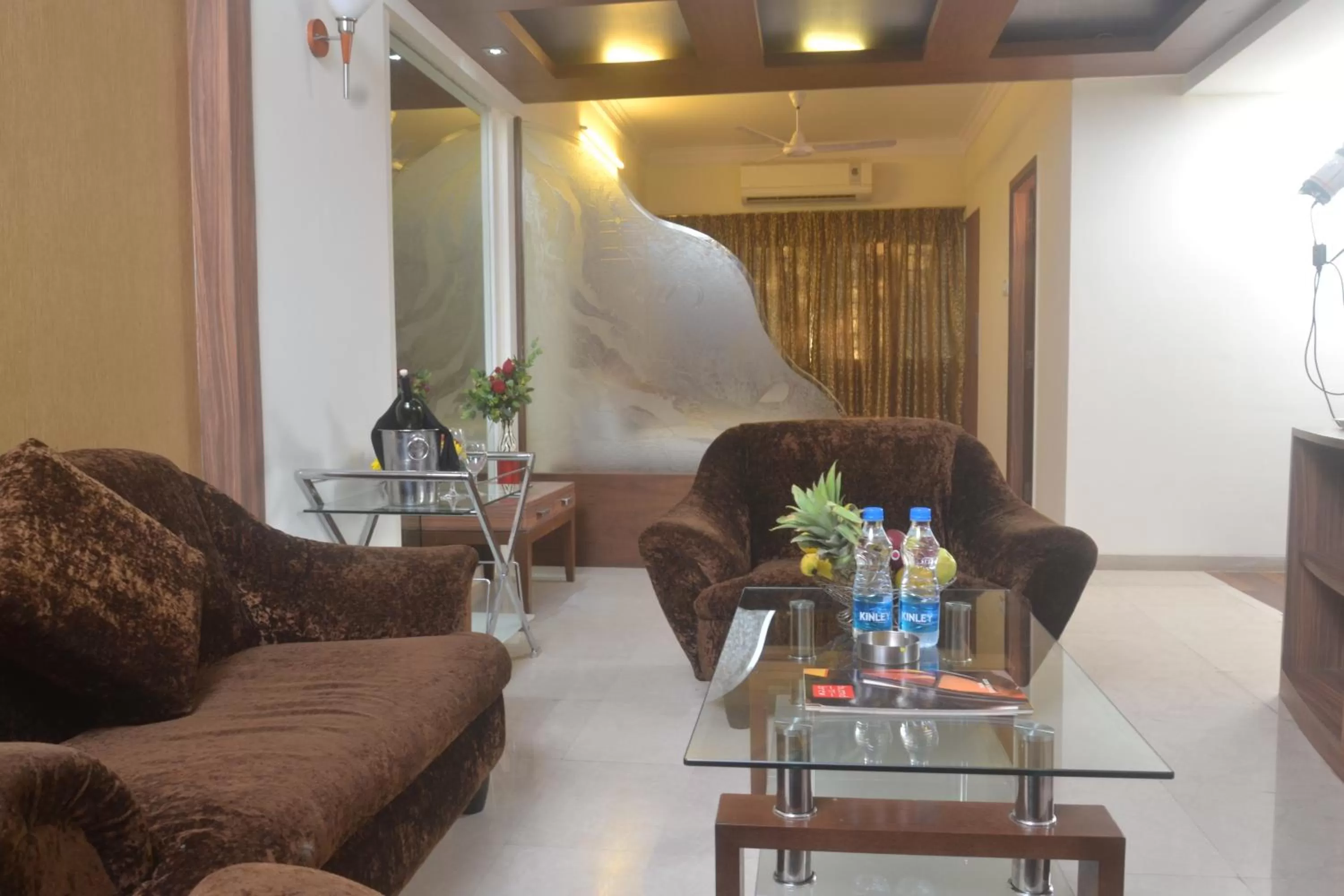 Living room in Hotel Plaza