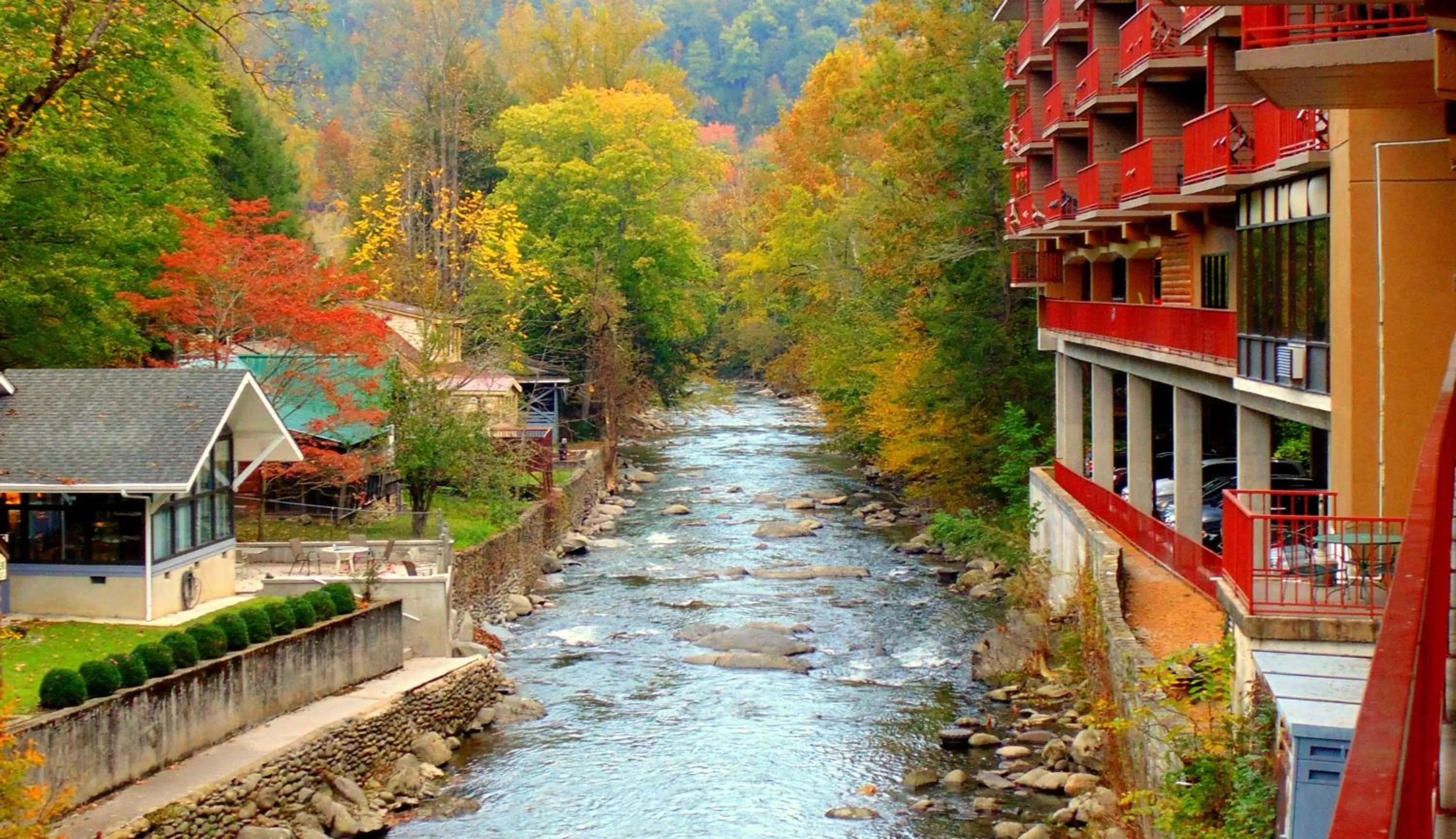 River view in Baymont by Wyndham Gatlinburg On The River