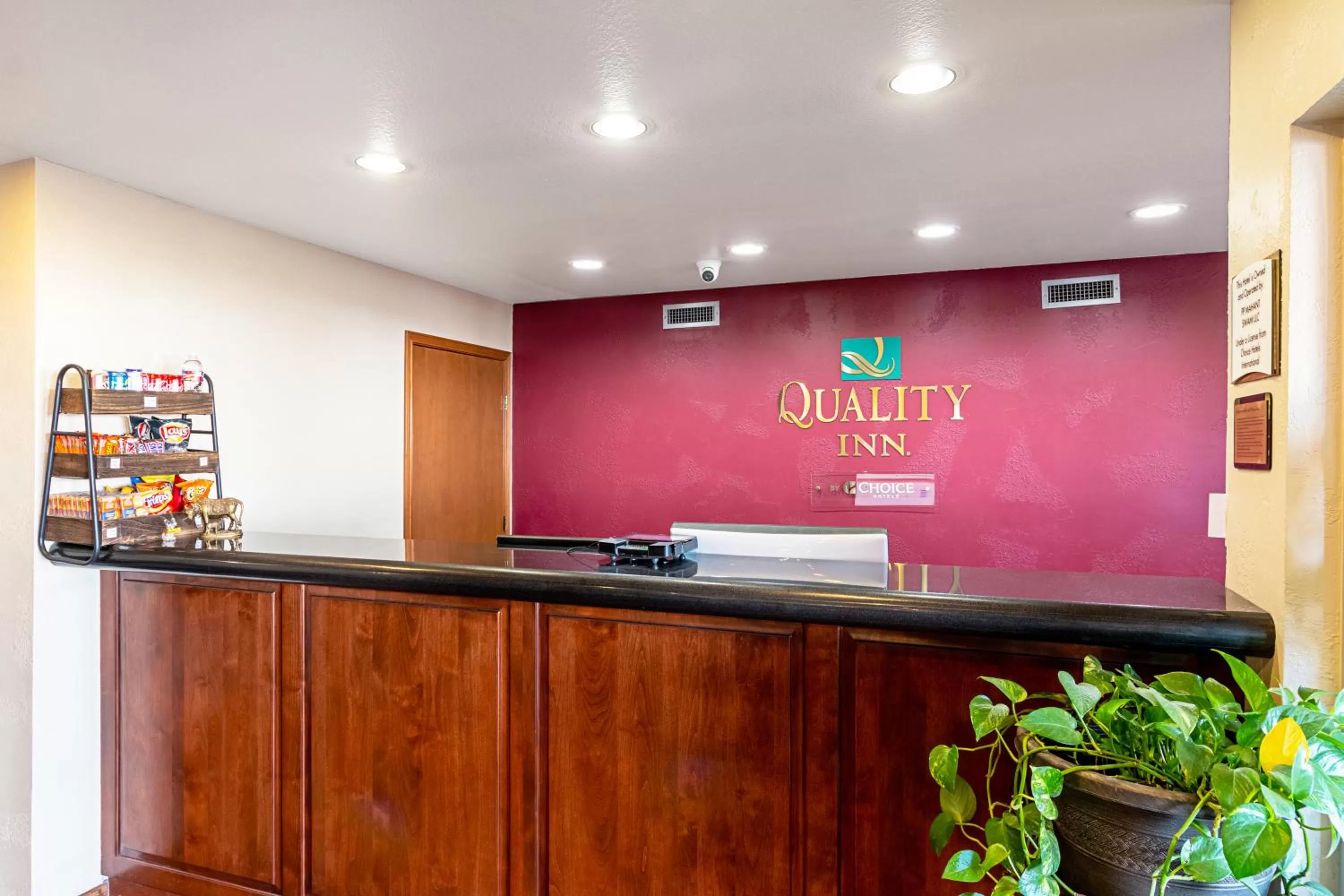 Lobby or reception in Quality Inn Three Rivers