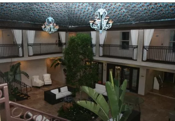 Lobby or reception in L.A. Sky Boutique Hotel