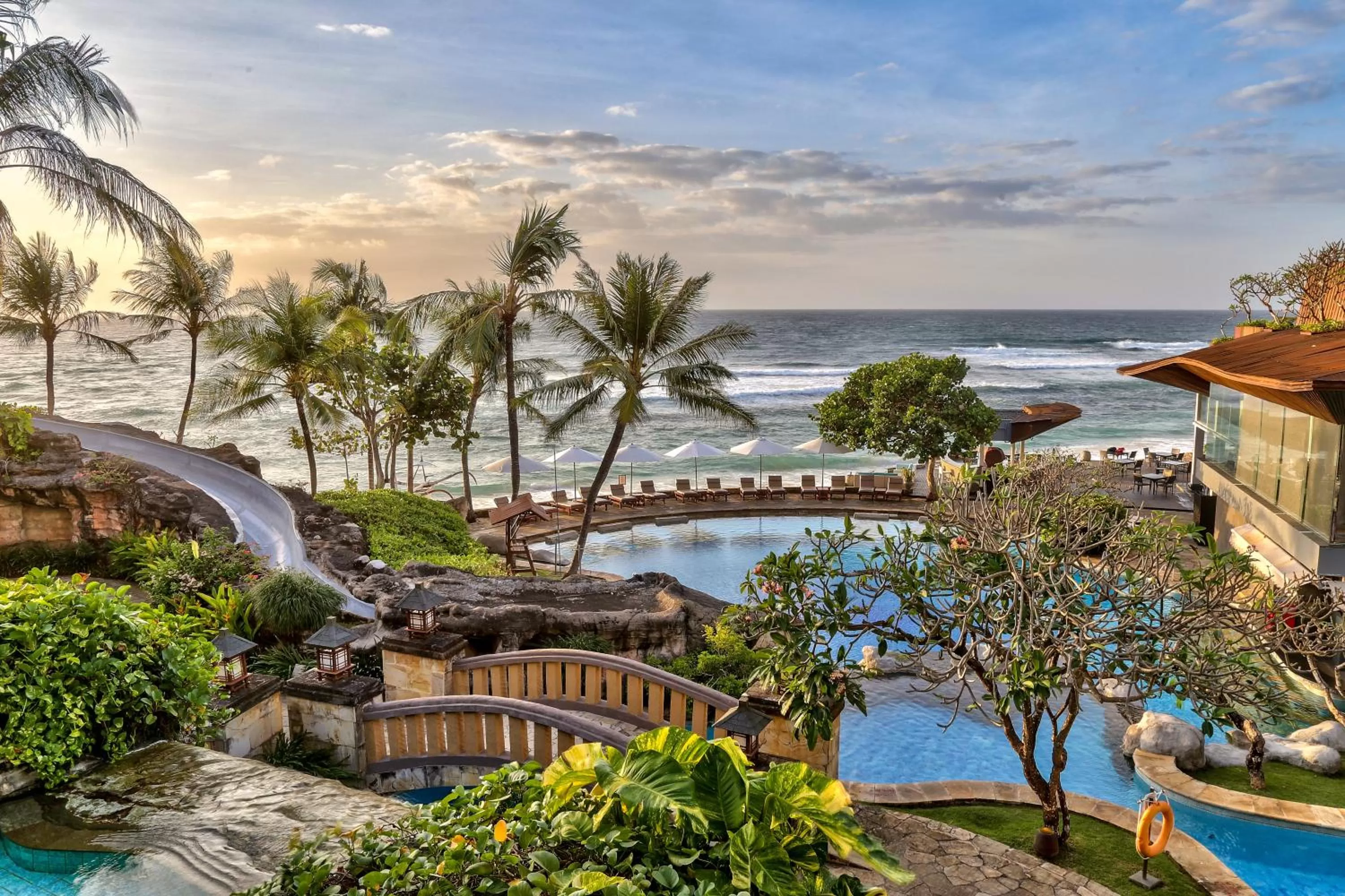 Swimming pool in Hilton Bali Resort