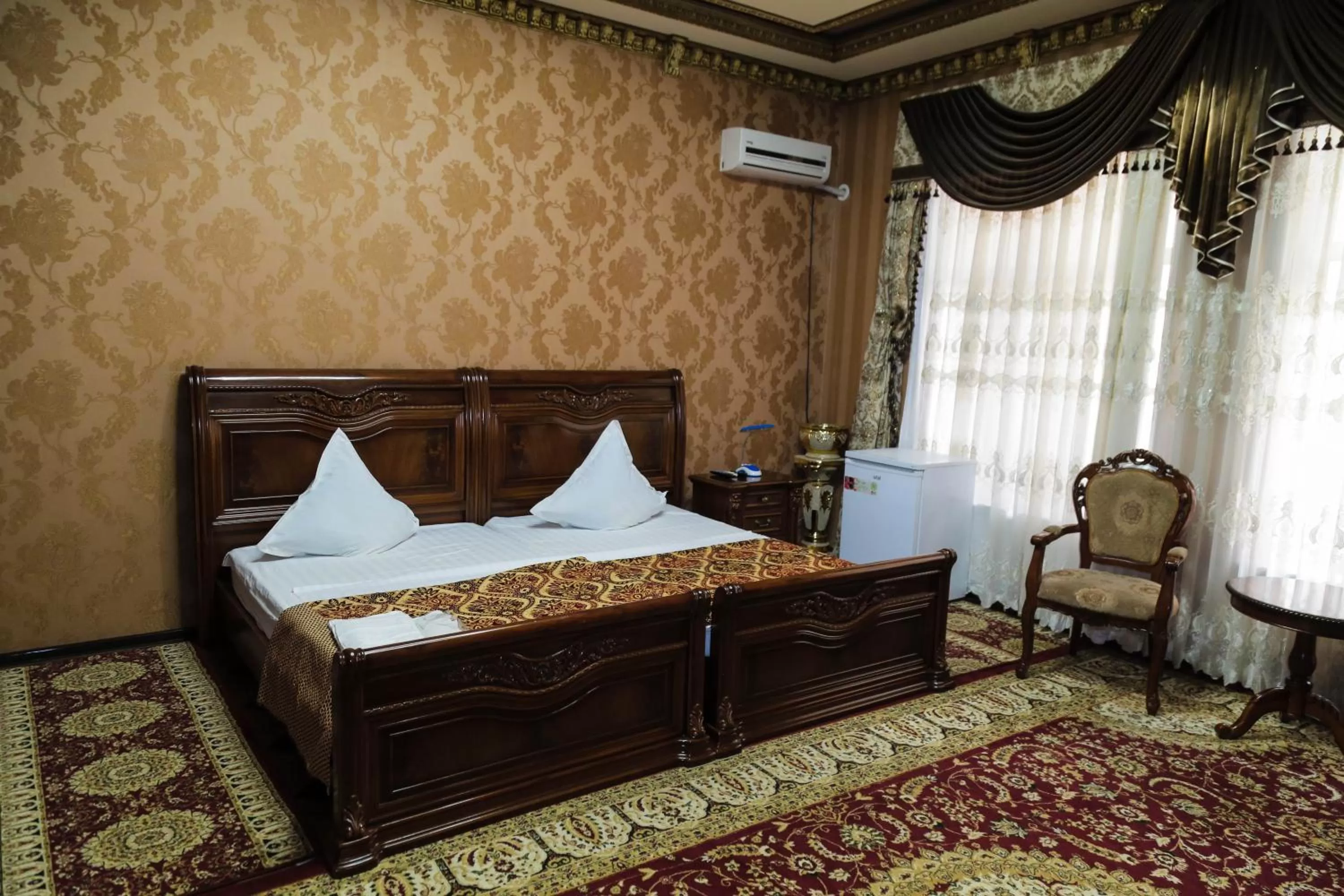 Bed in Hotel Nurafshon Boutique