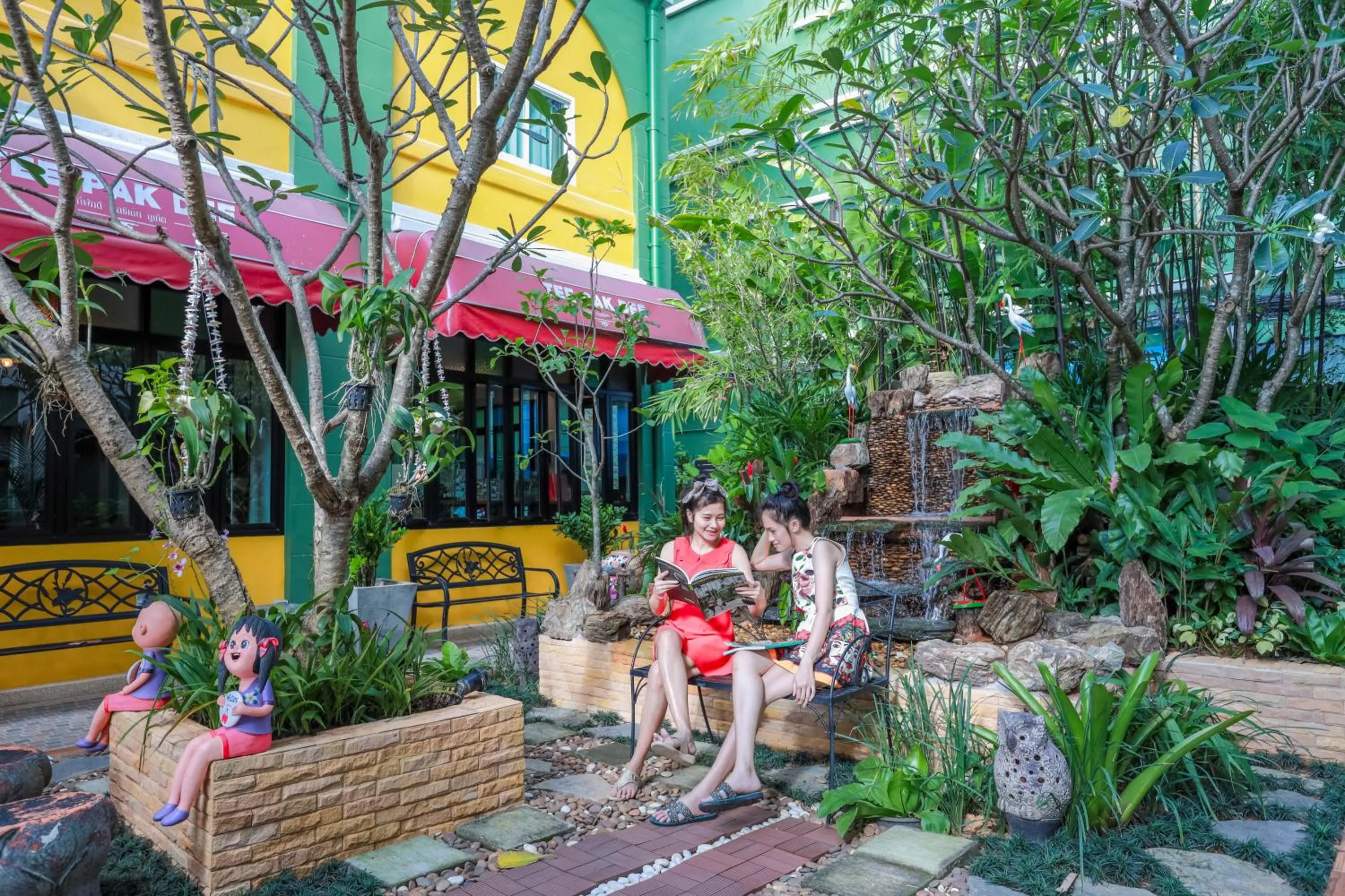 Natural landscape in Tee Pak Dee Resident Phuket