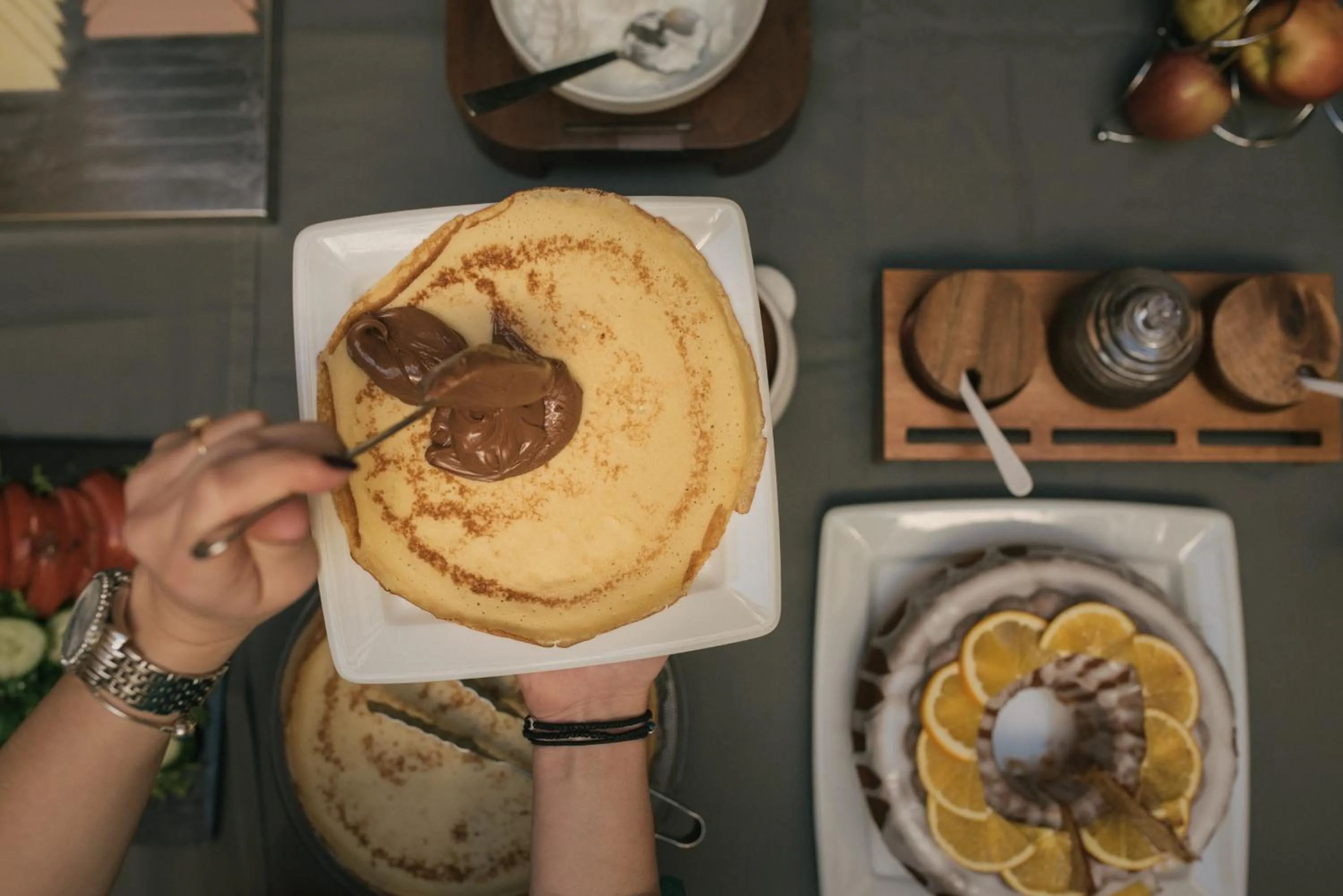 Breakfast in Byzantino Hotel