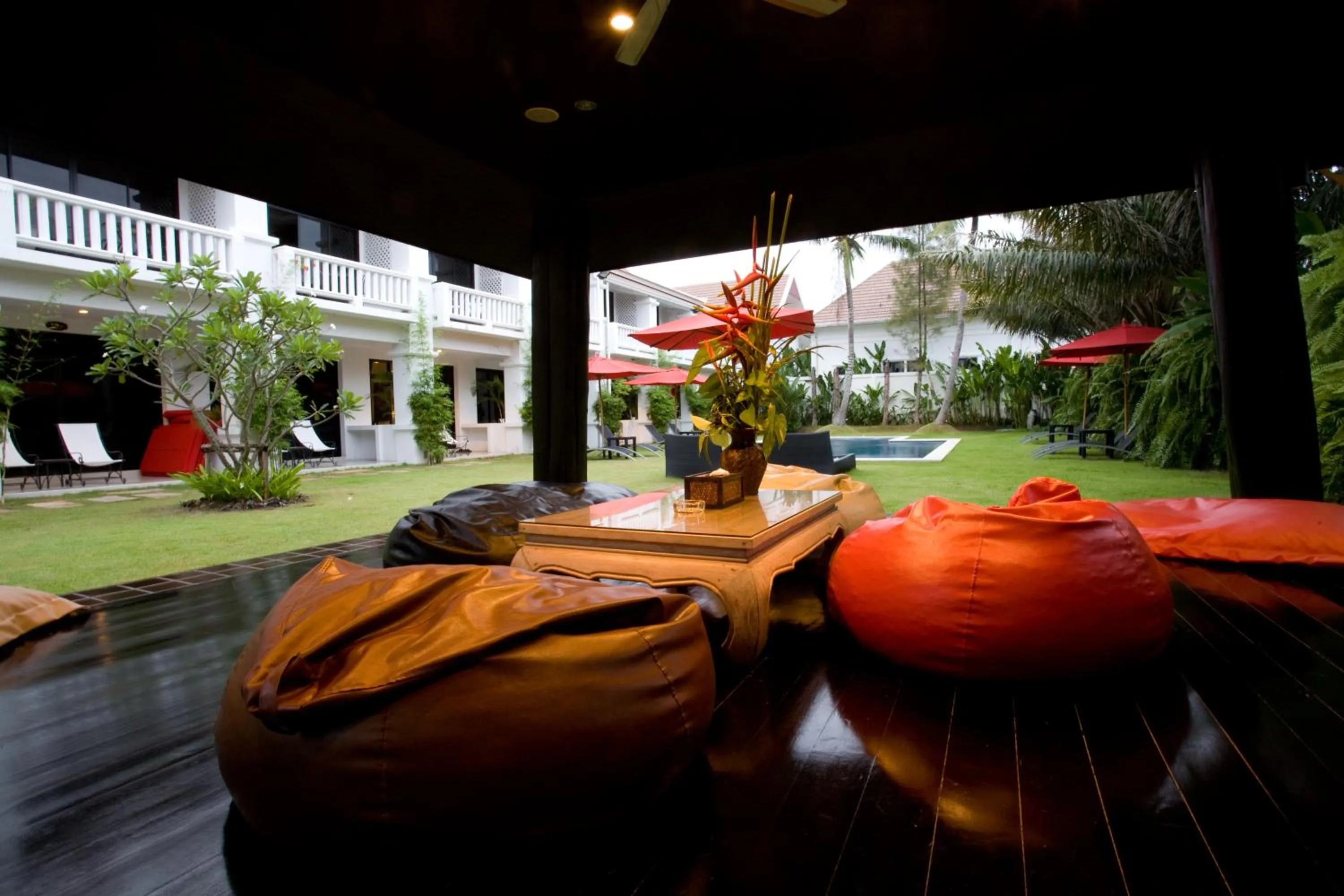 Patio in Palm Grove Resort, Pattaya