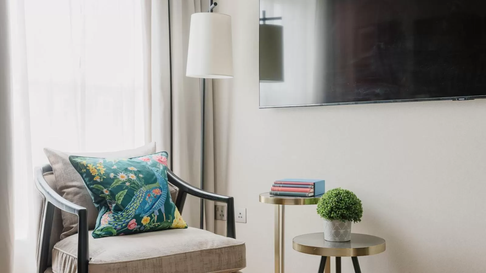 Seating area in The Selwyn, Richmond