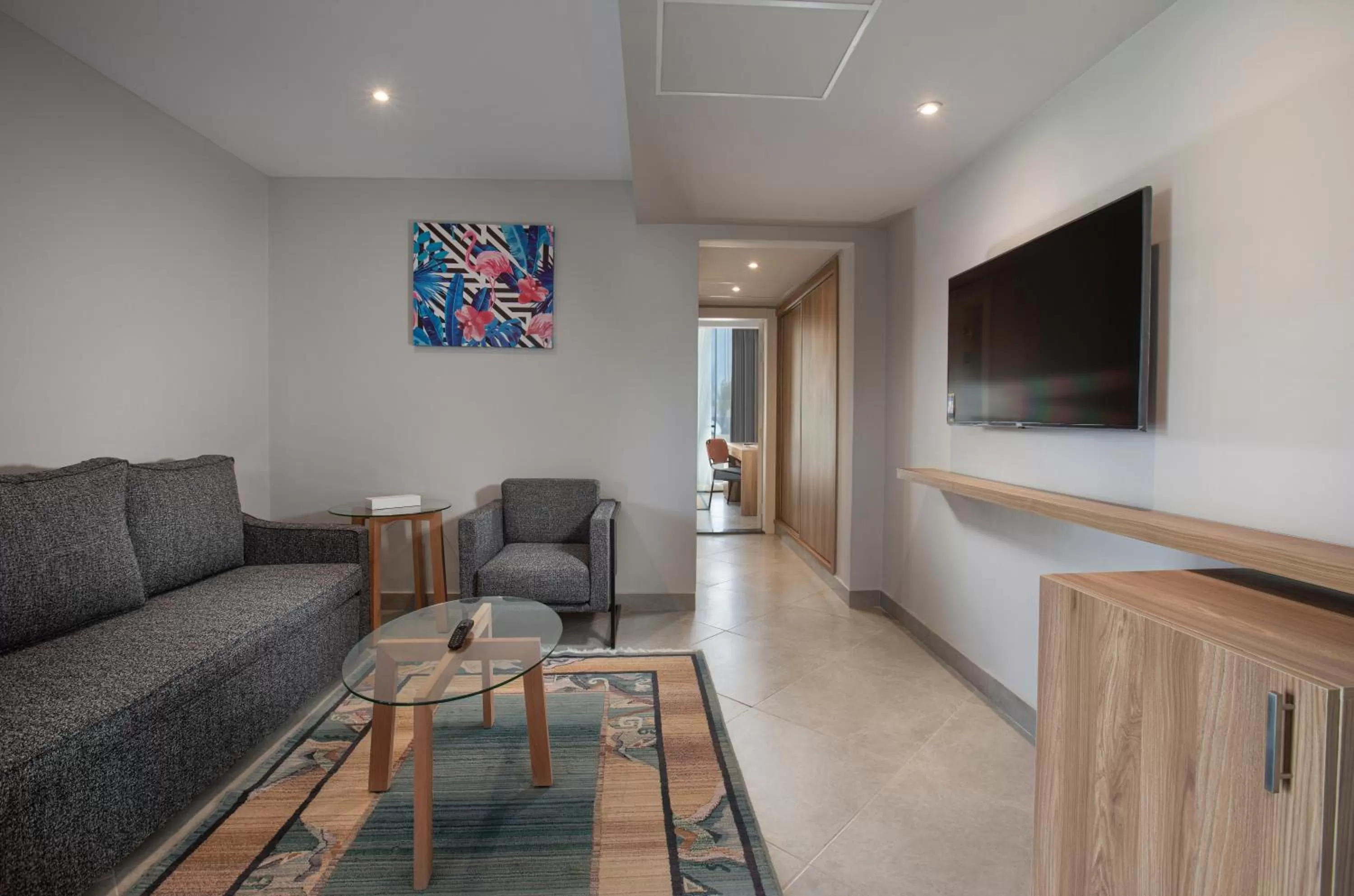 Living room, TV/Entertainment Center in Pyramisa Beach Resort Sharm El Sheikh