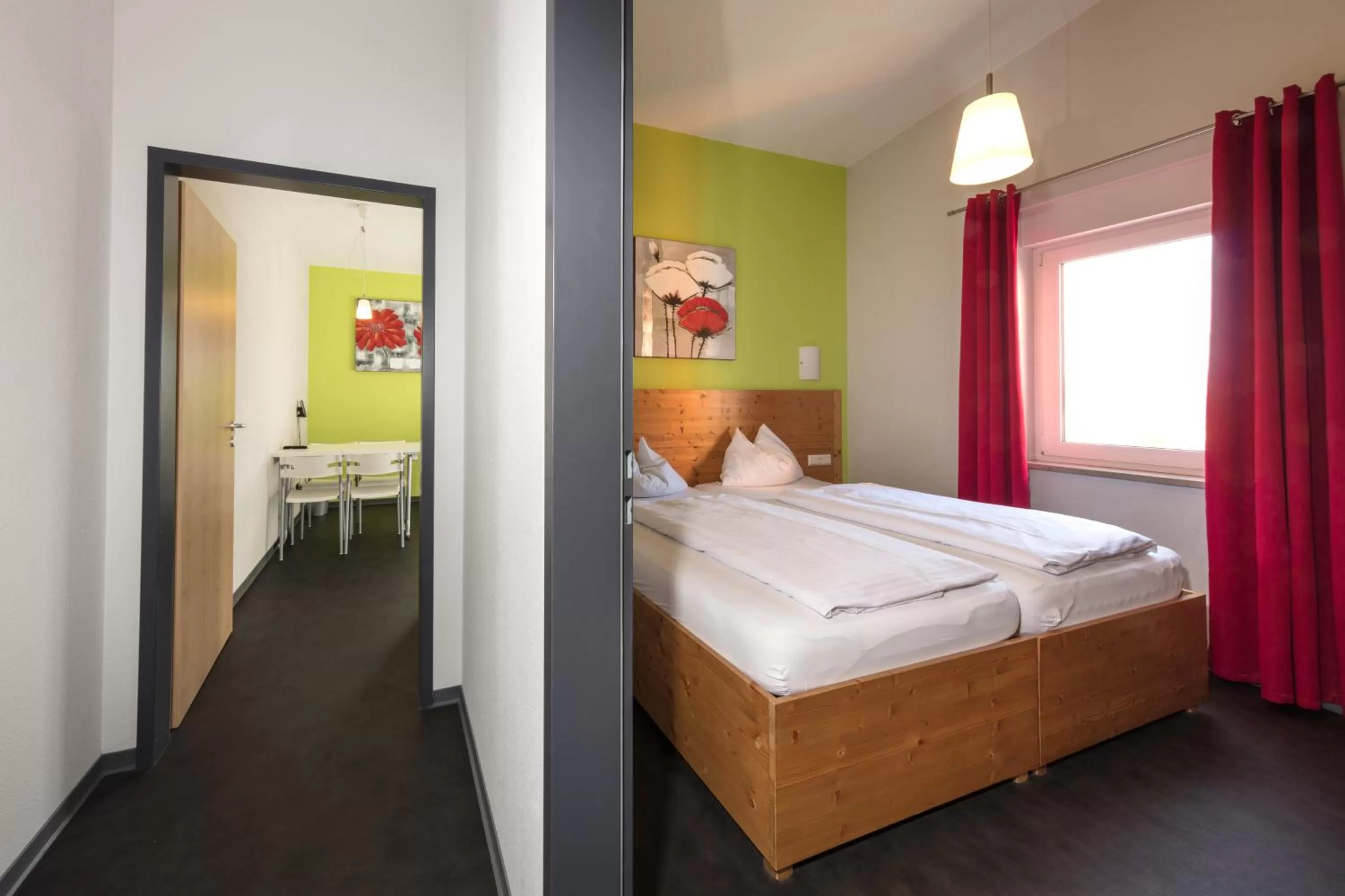 Bed in Hotel Demling